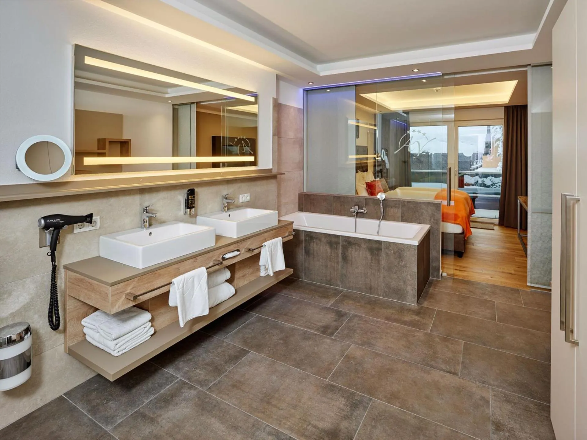 Bathroom in A-VITA Viktoria & A-VITA living luxury apartments