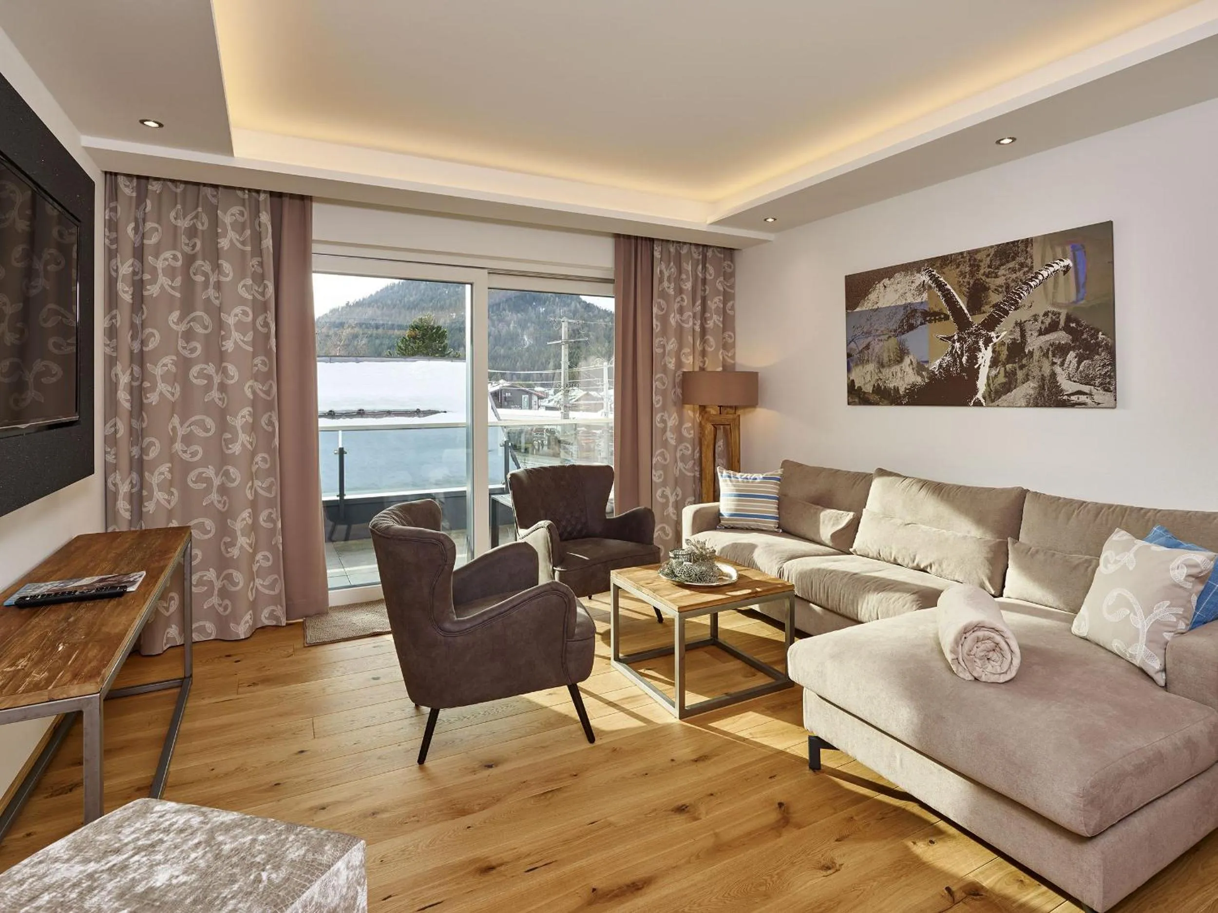 Living room in A-VITA Viktoria & A-VITA living luxury apartments