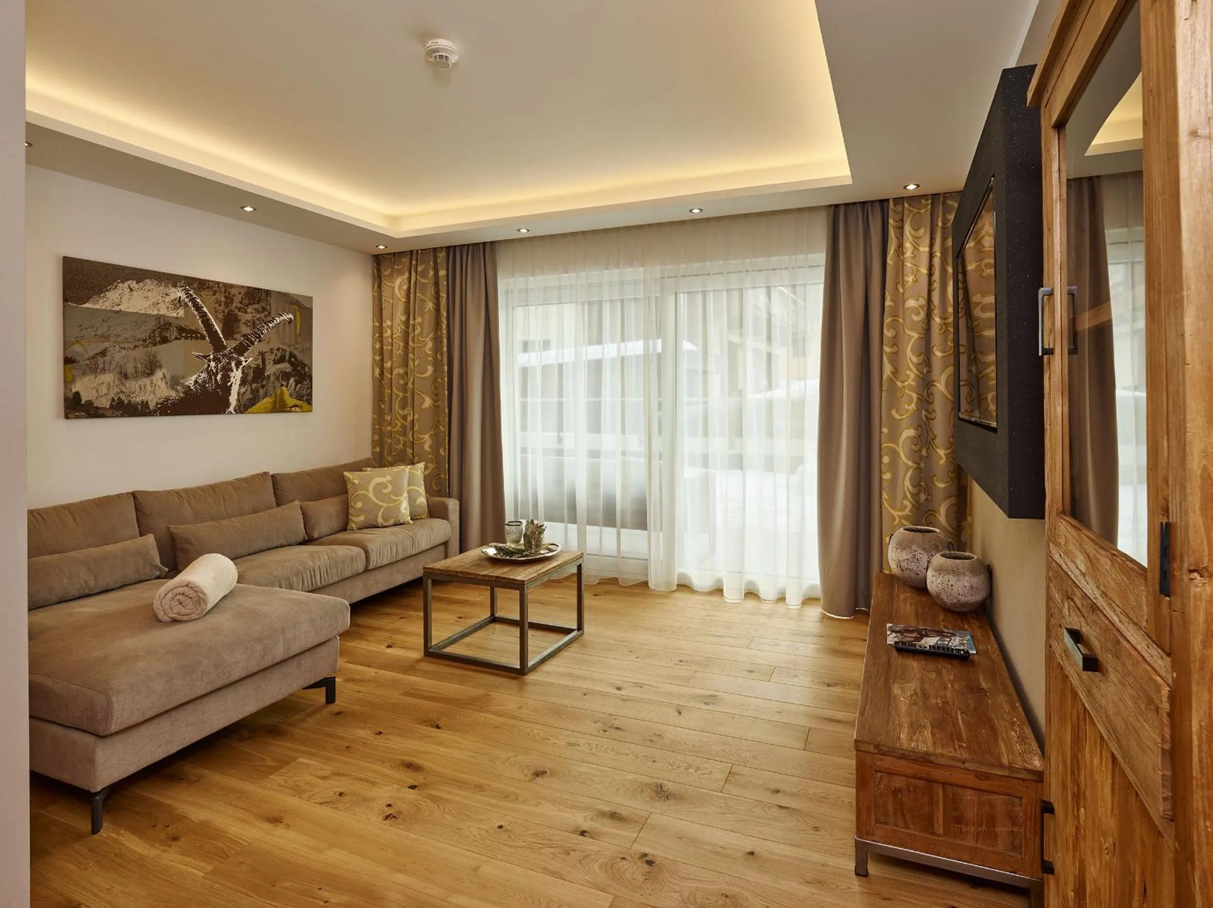 Living room in A-VITA Viktoria & A-VITA living luxury apartments