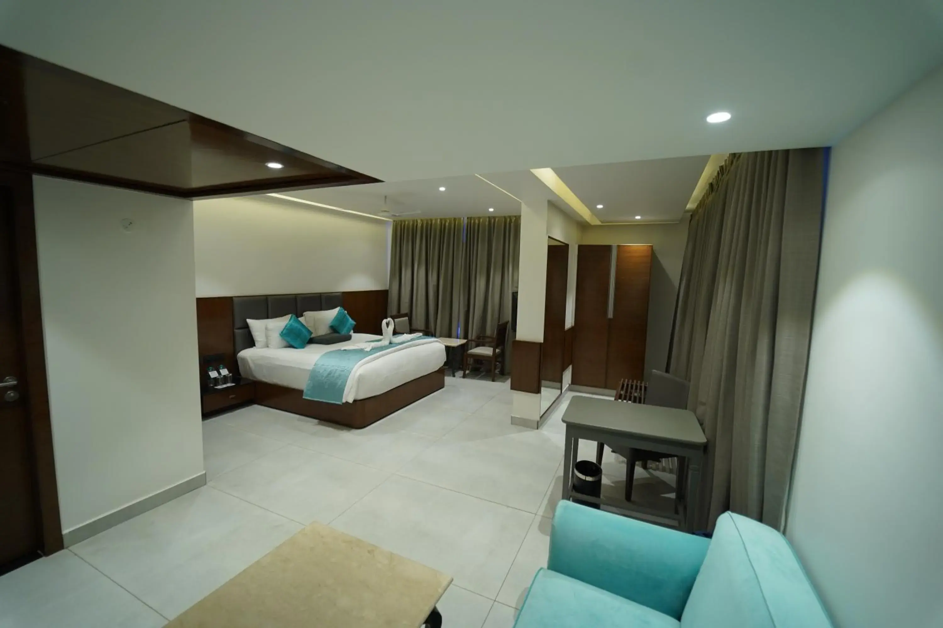 Bed in Kyriad Vajram Guntur Bed in Kyriad Vajram Guntur