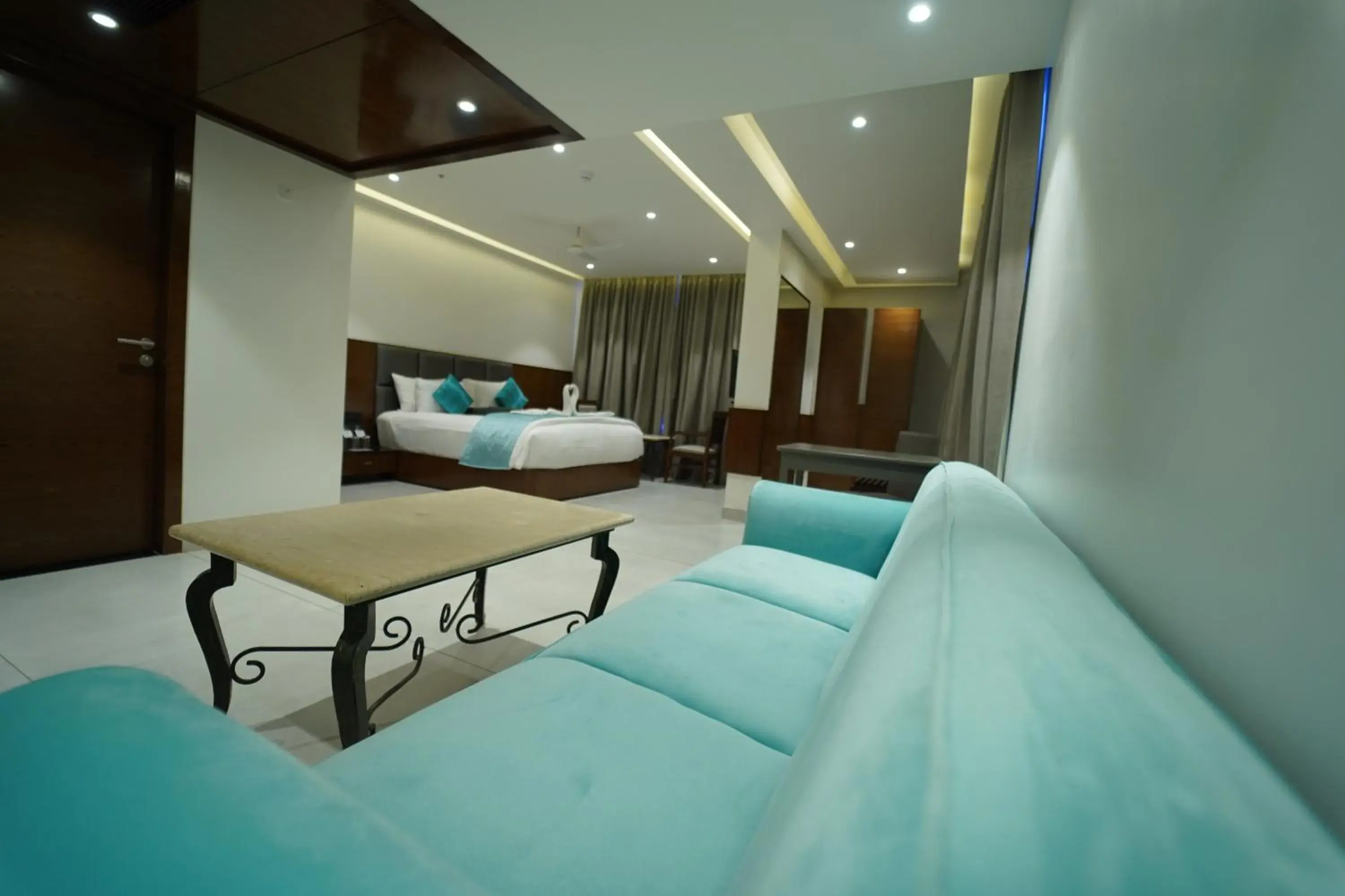 Bed in Kyriad Vajram Guntur Bed in Kyriad Vajram Guntur