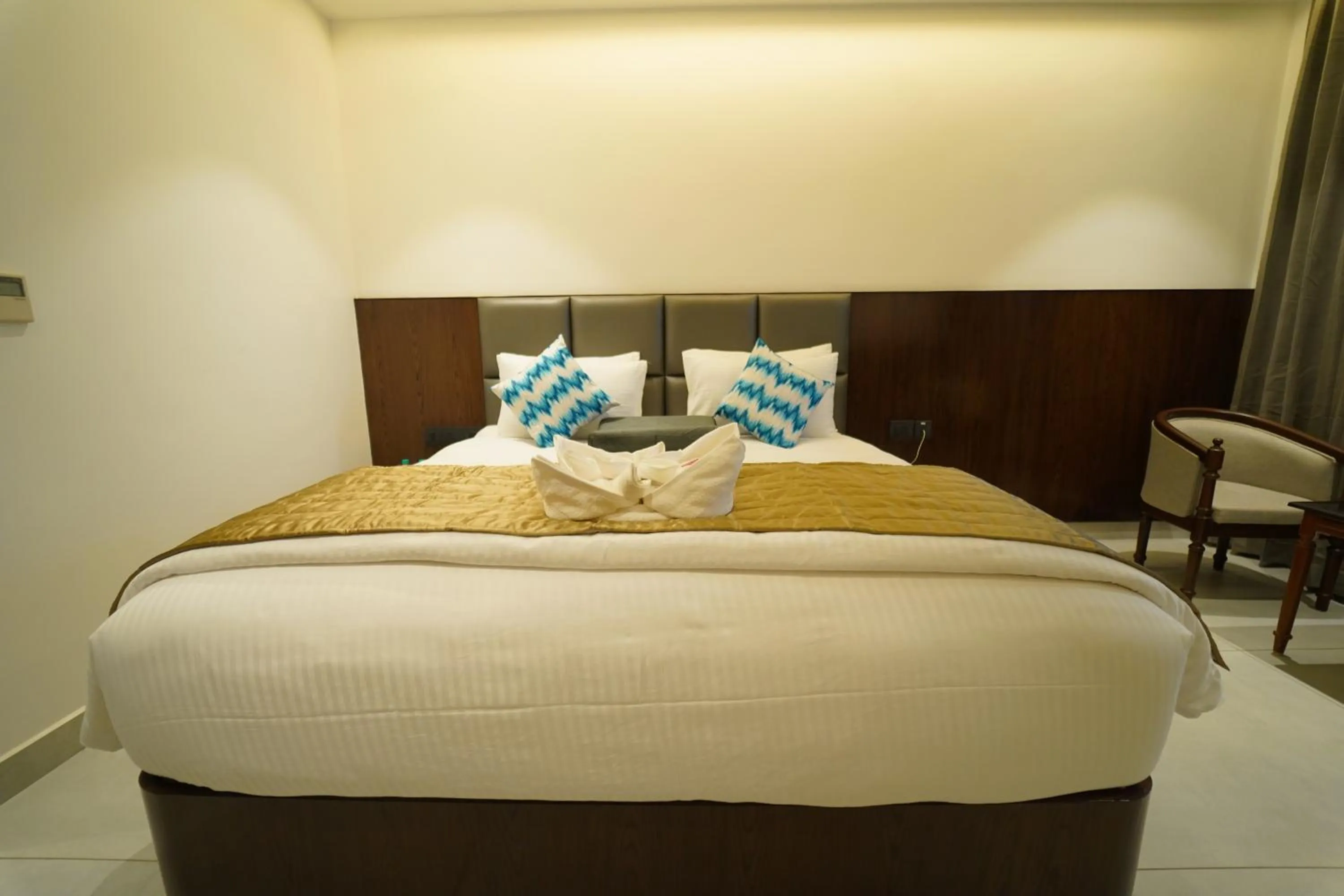 Bed in Kyriad Vajram Guntur