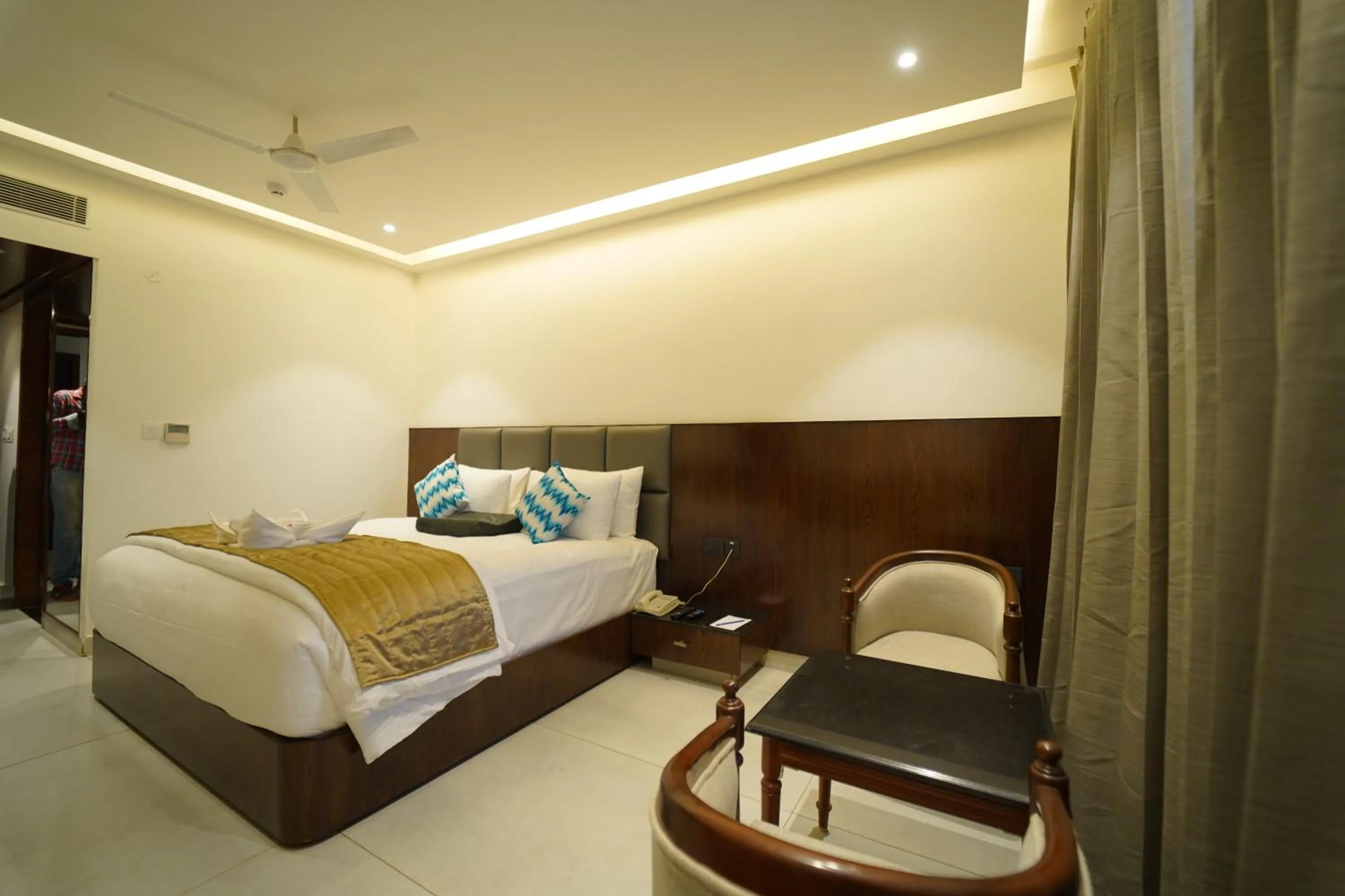 Bed in Kyriad Vajram Guntur