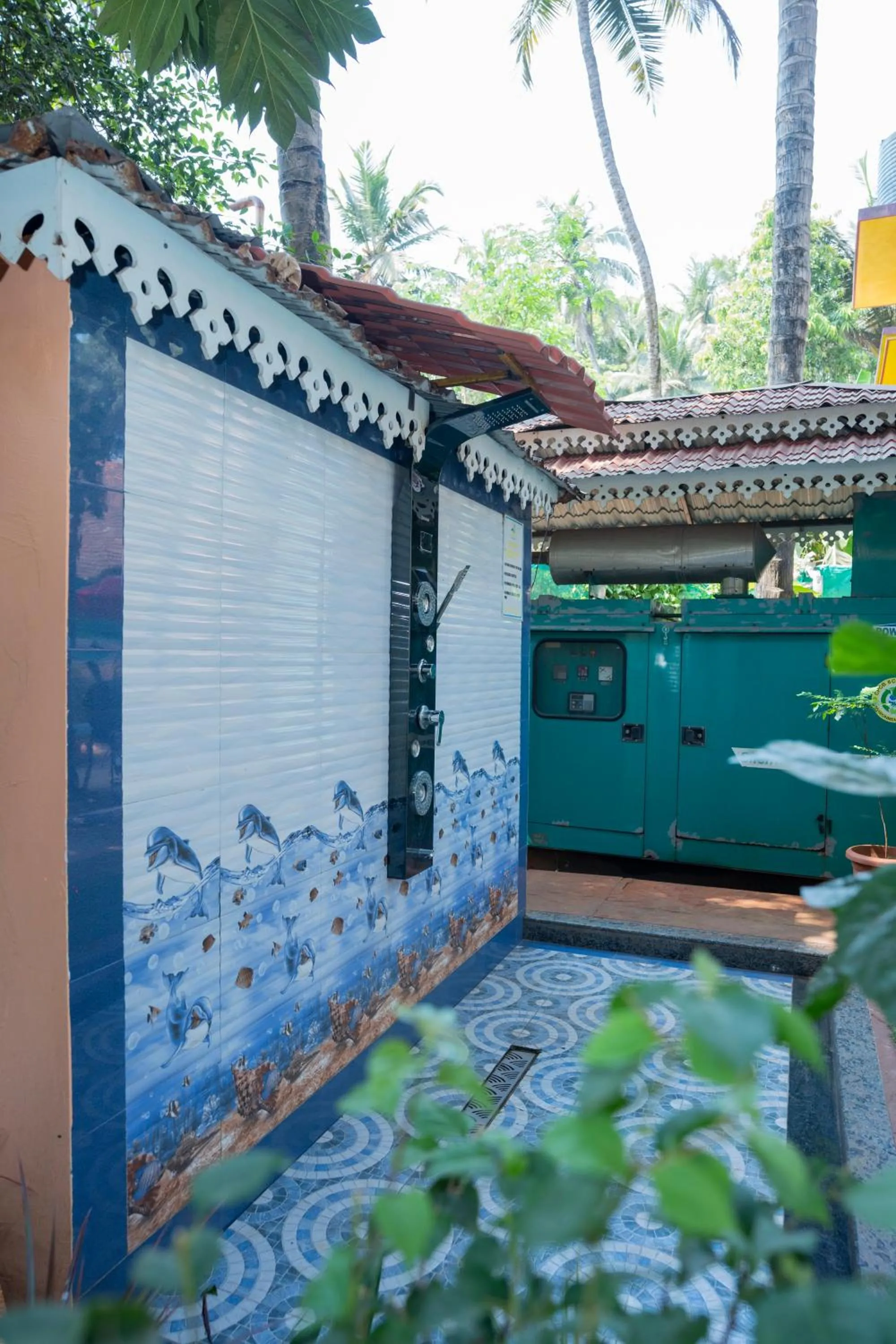 Shower in Resort Palmeiras Dourado