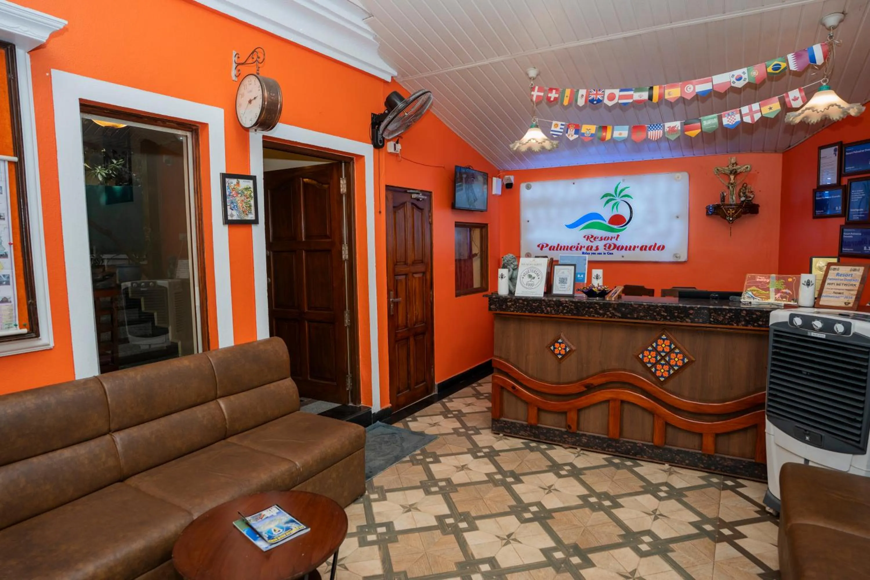 Lobby or reception in Resort Palmeiras Dourado