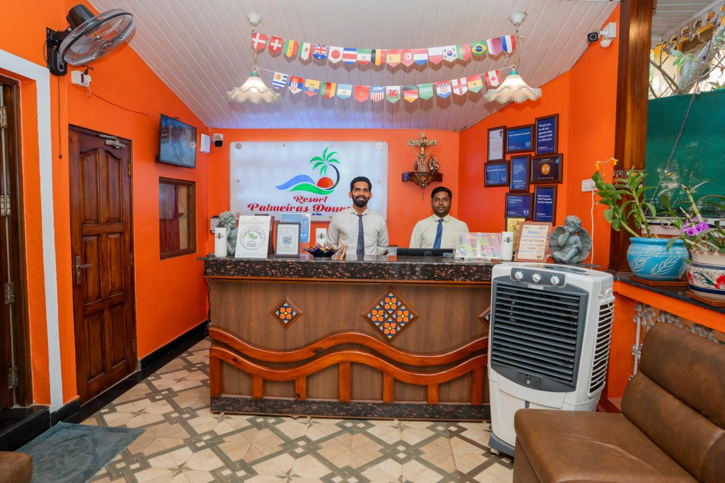 Lobby or reception in Resort Palmeiras Dourado