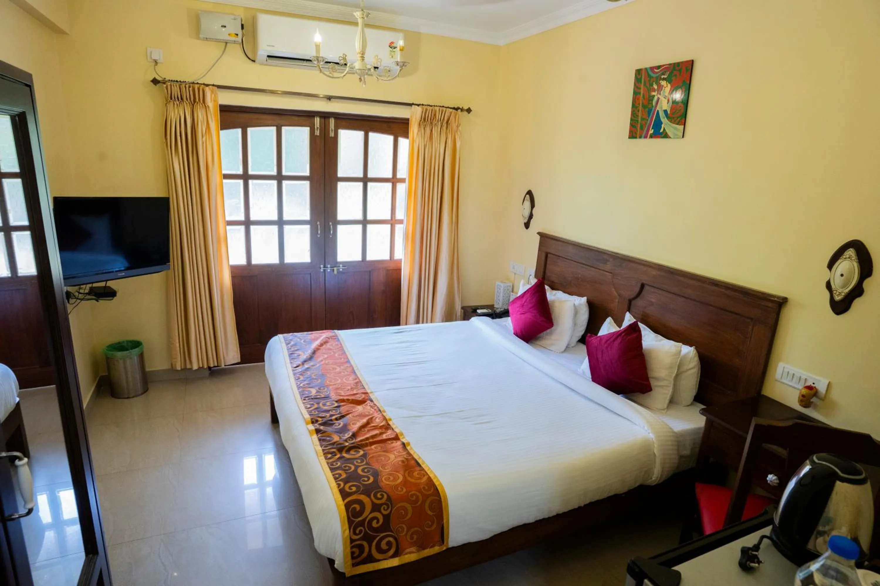 Bed in Resort Palmeiras Dourado