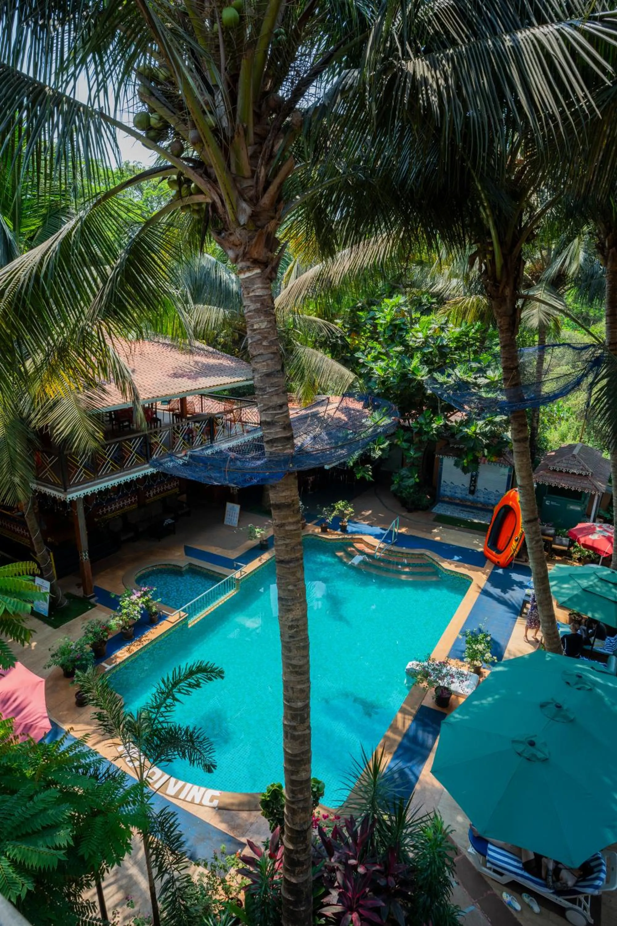 Swimming pool in Resort Palmeiras Dourado