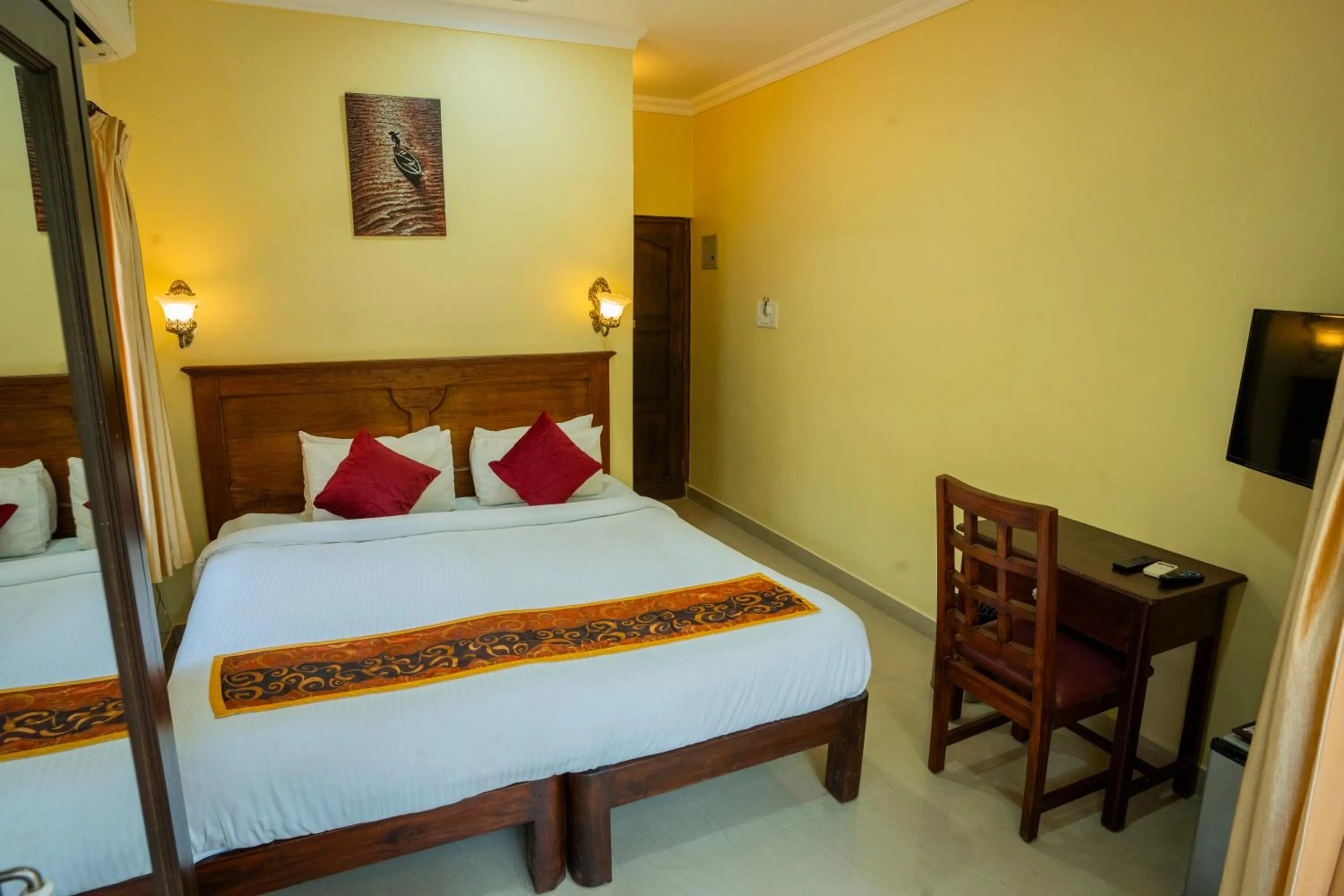 Bed in Resort Palmeiras Dourado