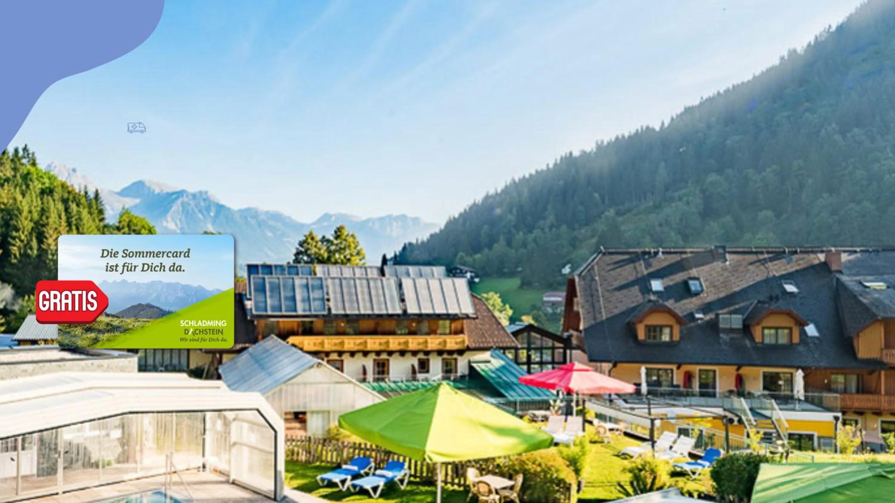 Property building in Hotel Vitaler Landauerhof