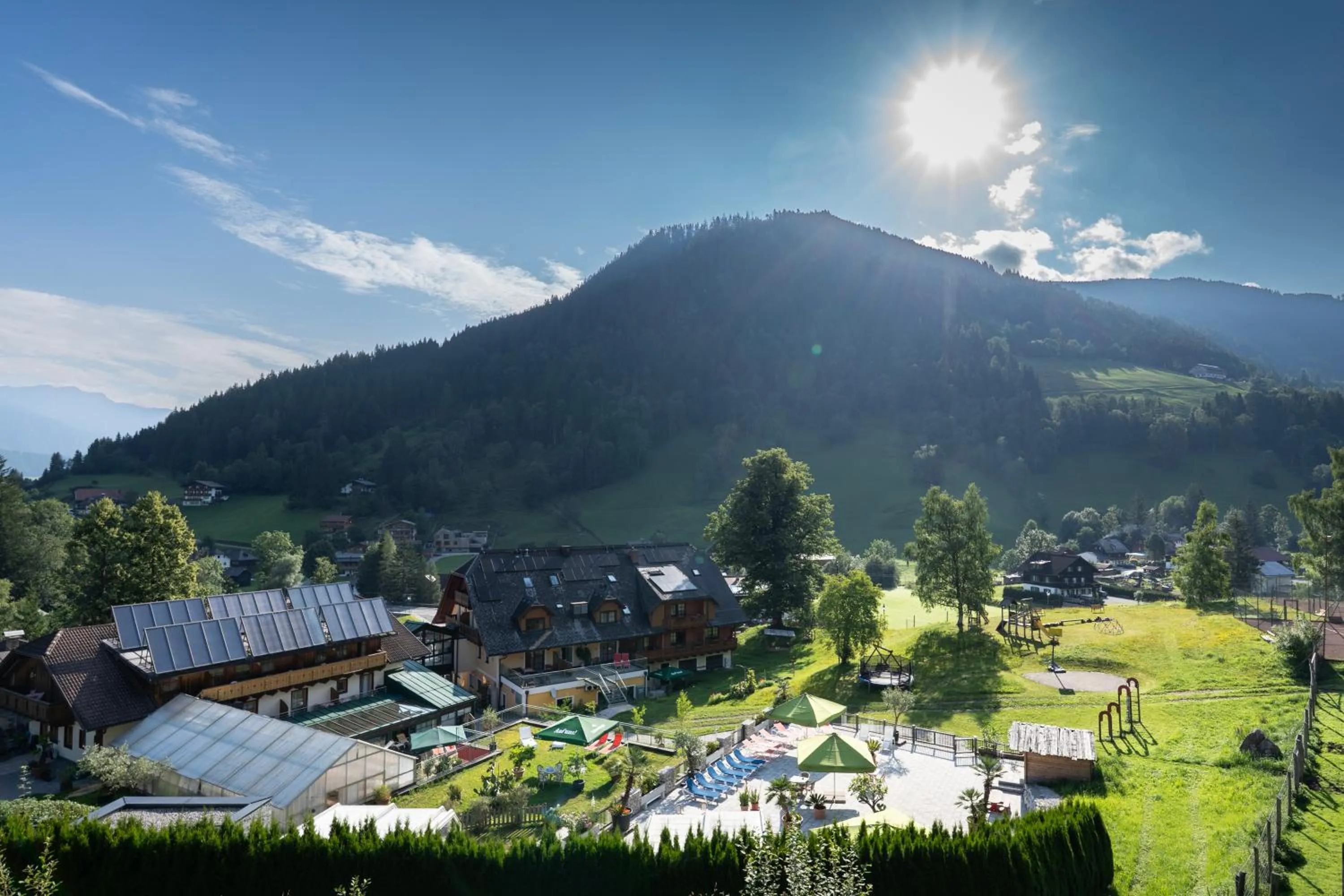 Bird's eye view in Hotel Vitaler Landauerhof