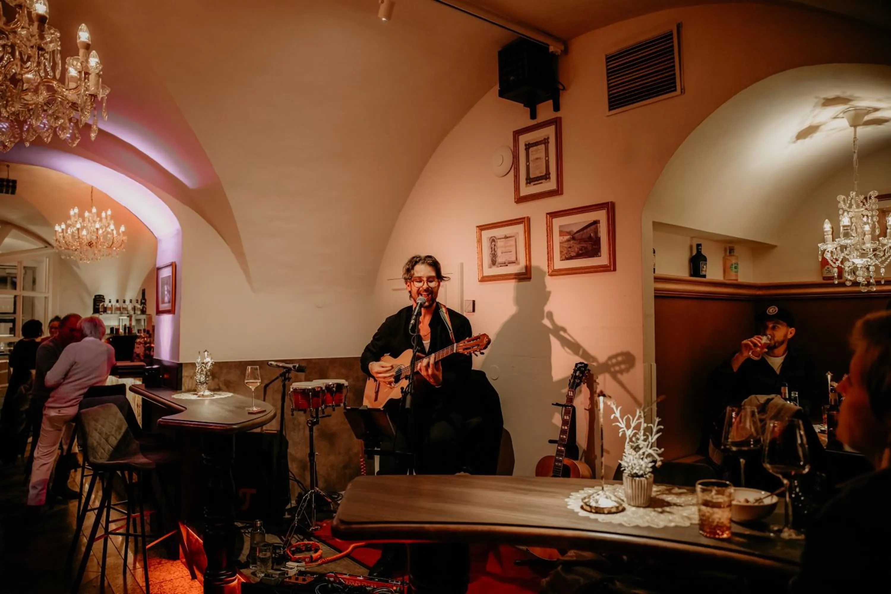 Lounge or bar in Schlosshotel Mondsee