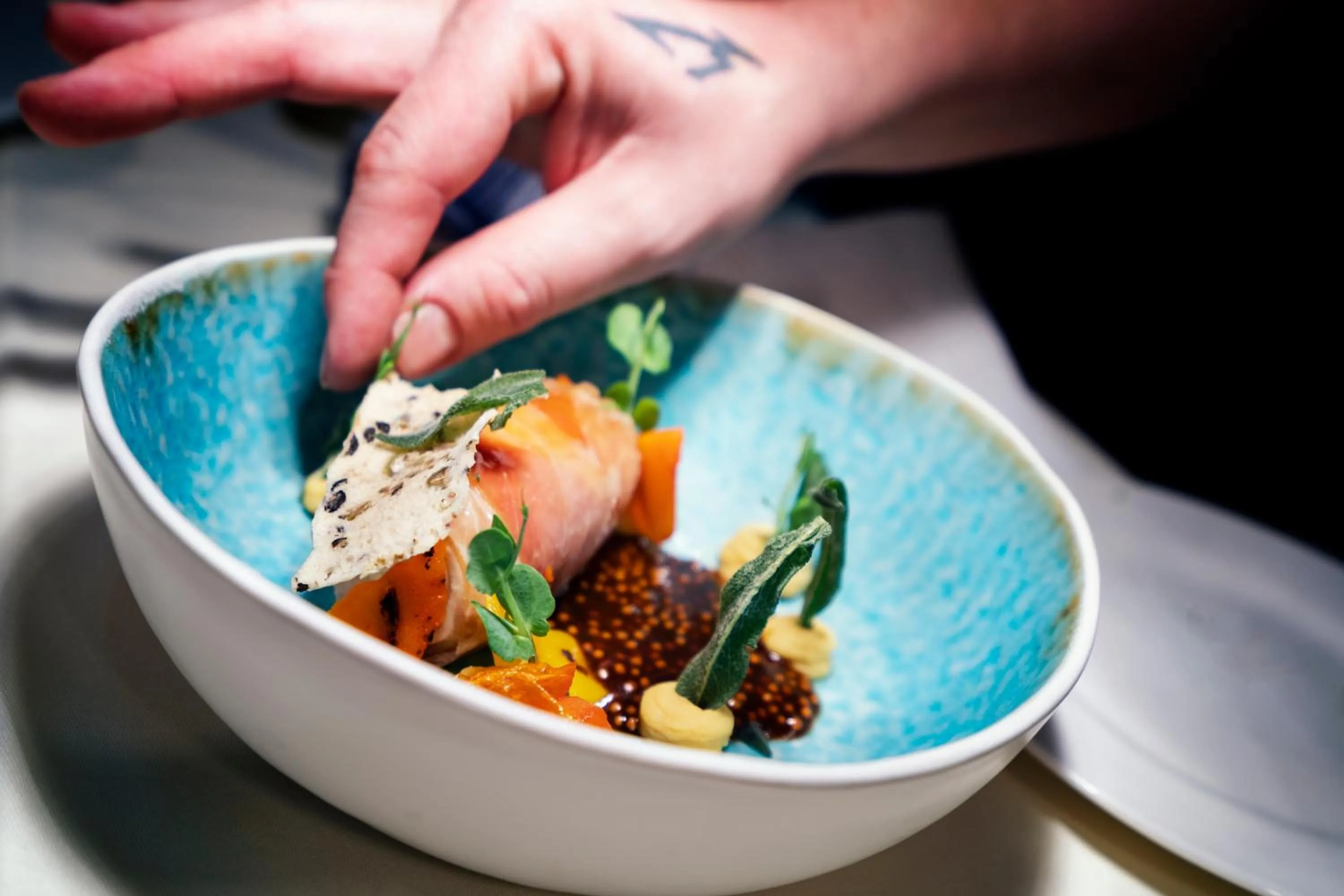 Food and drinks in Schlosshotel Mondsee