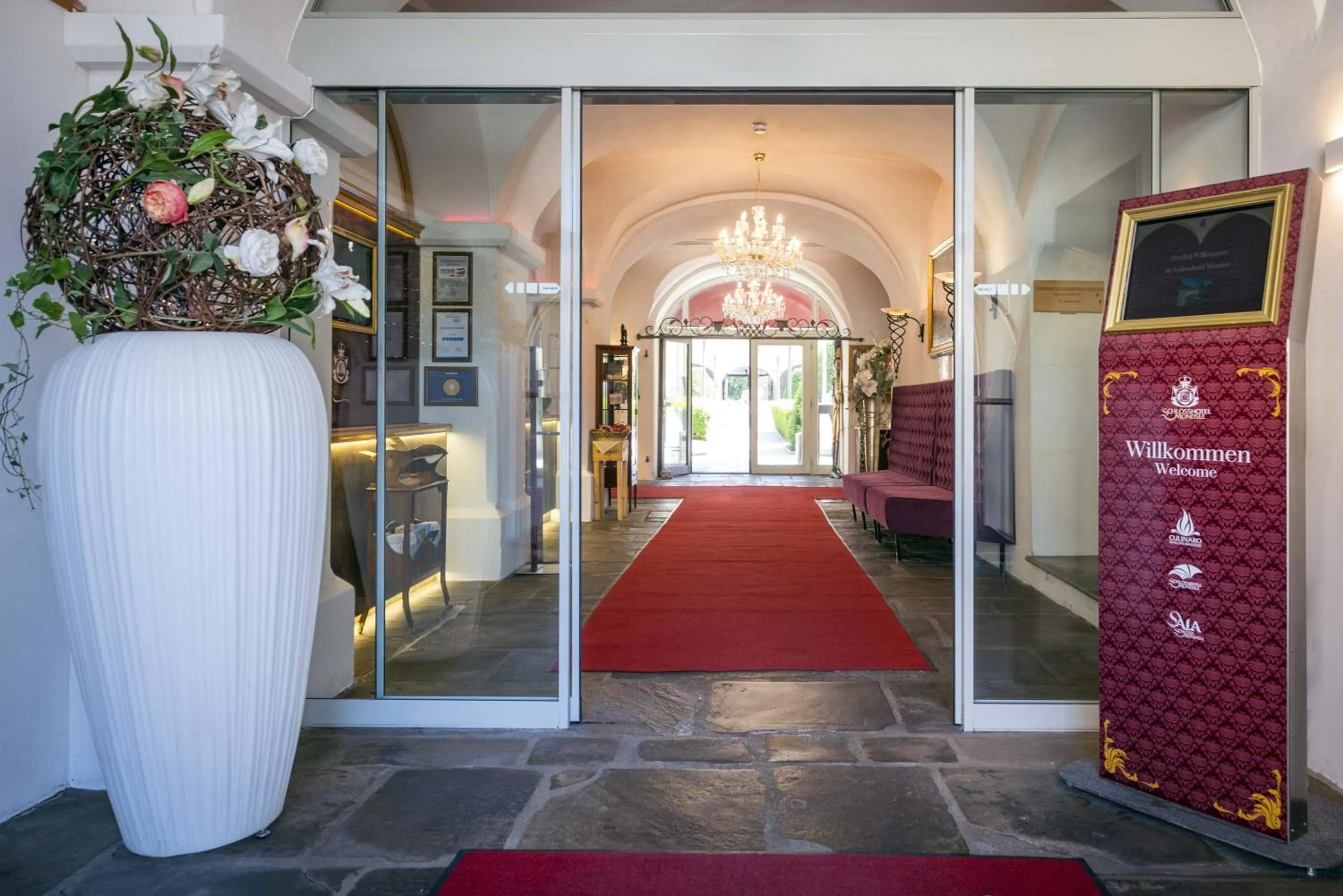 Property building in Schlosshotel Mondsee