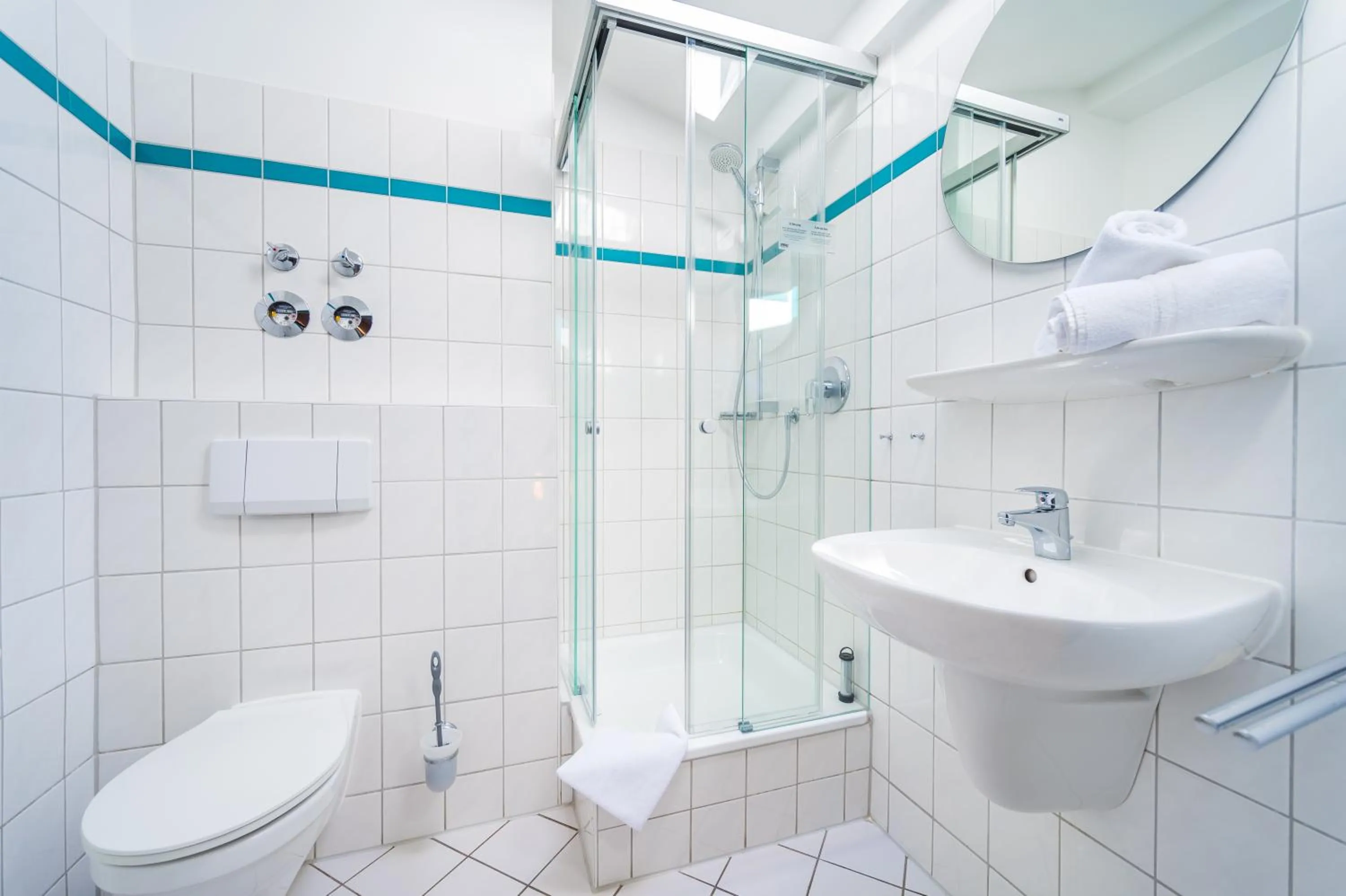 Shower in Appartementhaus Sonnenschein