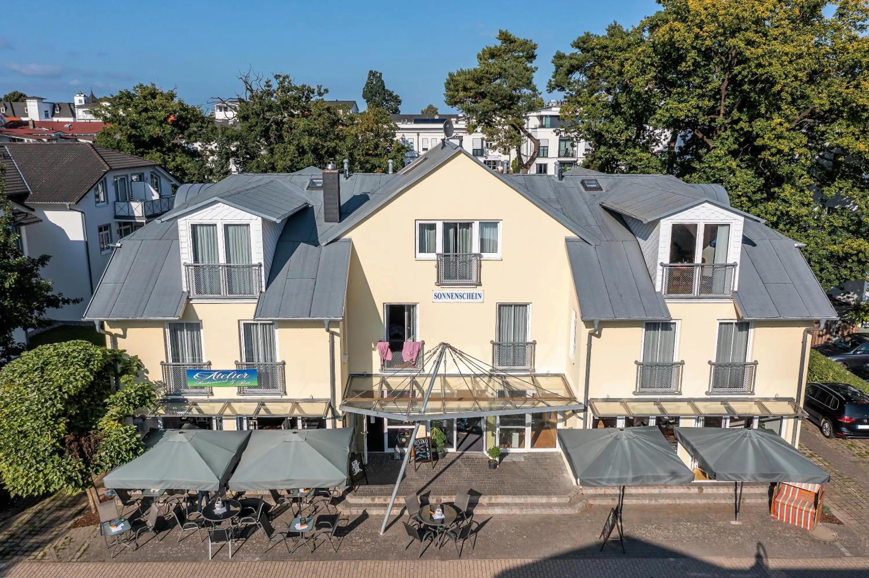 Property building in Appartementhaus Sonnenschein
