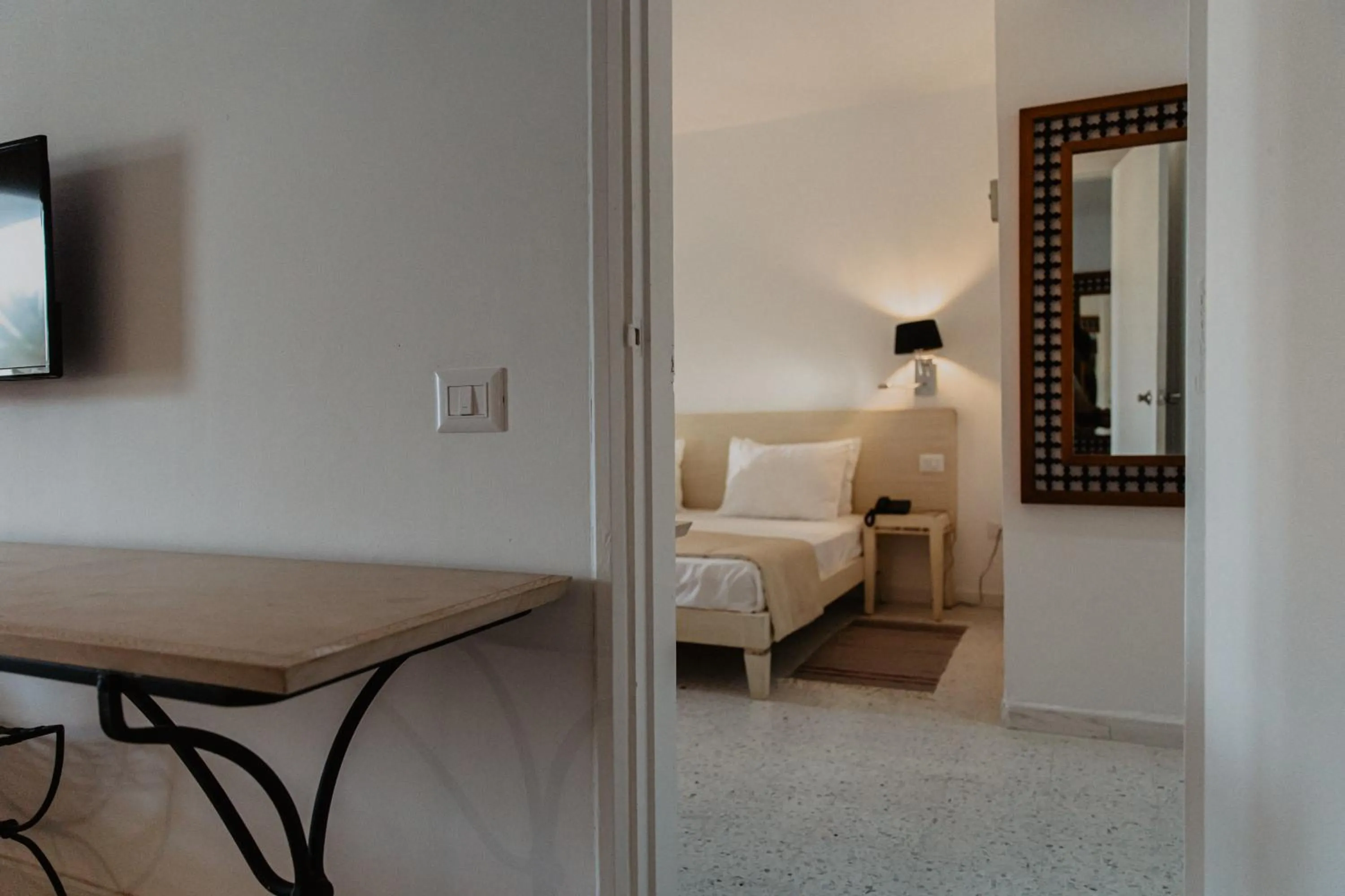 Bed in Hotel Bougainvillier Djerba