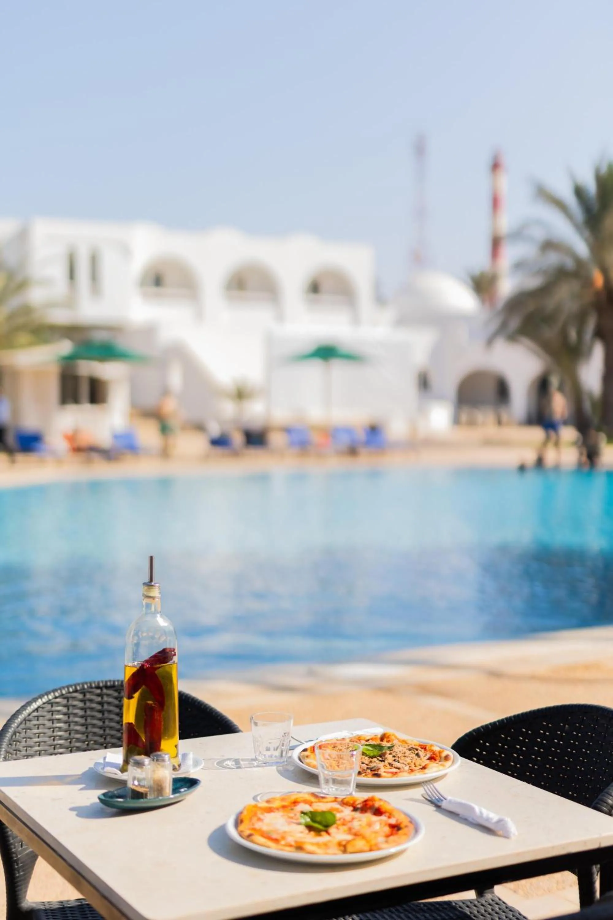 Restaurant/places to eat in Hotel Bougainvillier Djerba