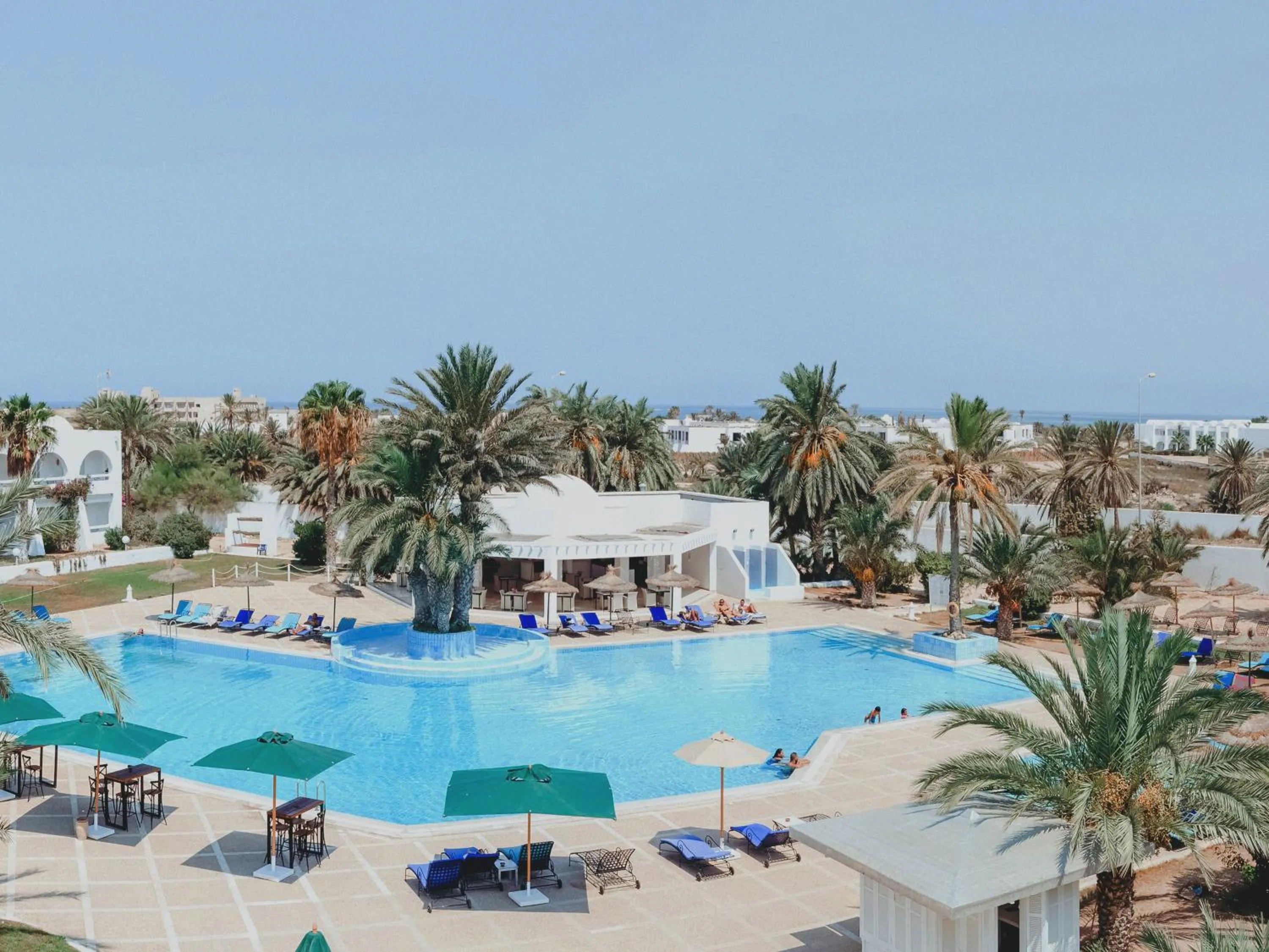 Restaurant/places to eat in Hotel Bougainvillier Djerba