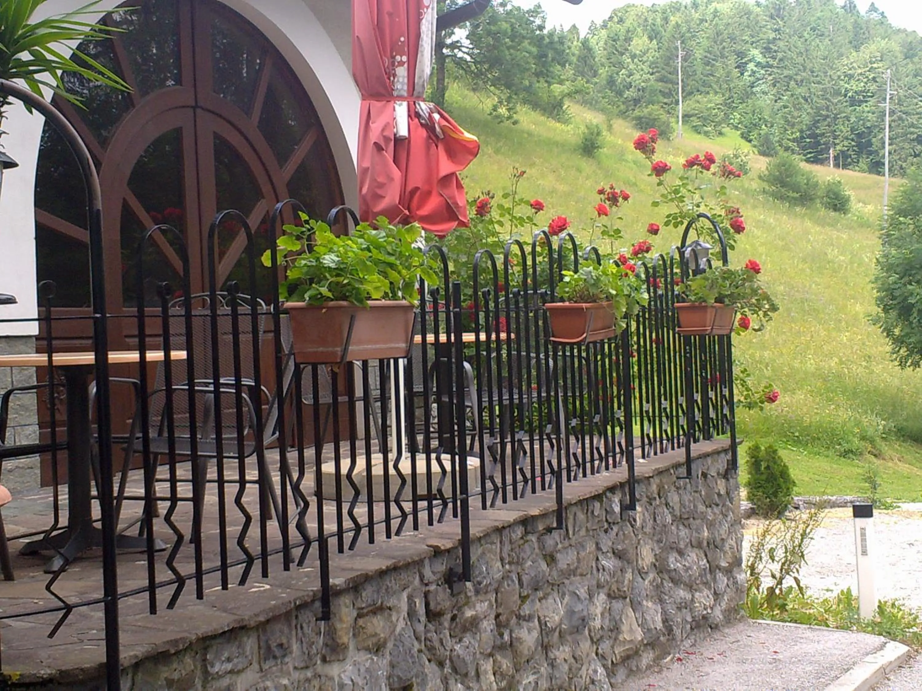 Patio in B&B Na Kluk