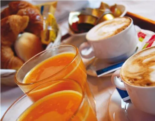 Food and drinks in B&B Na Kluk