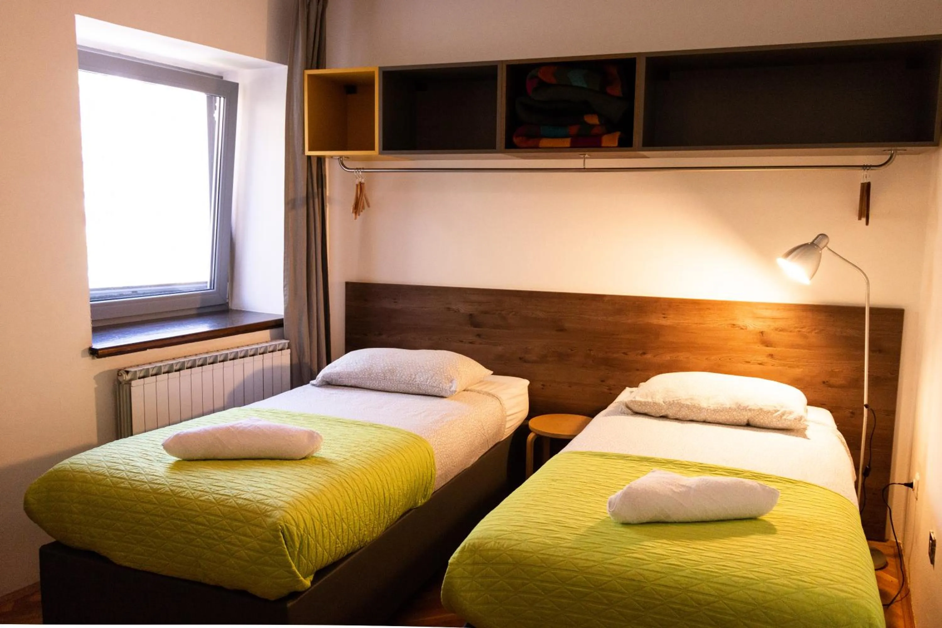 Twin Room with Shared Bathroom - single occupancy in Hostel Museum