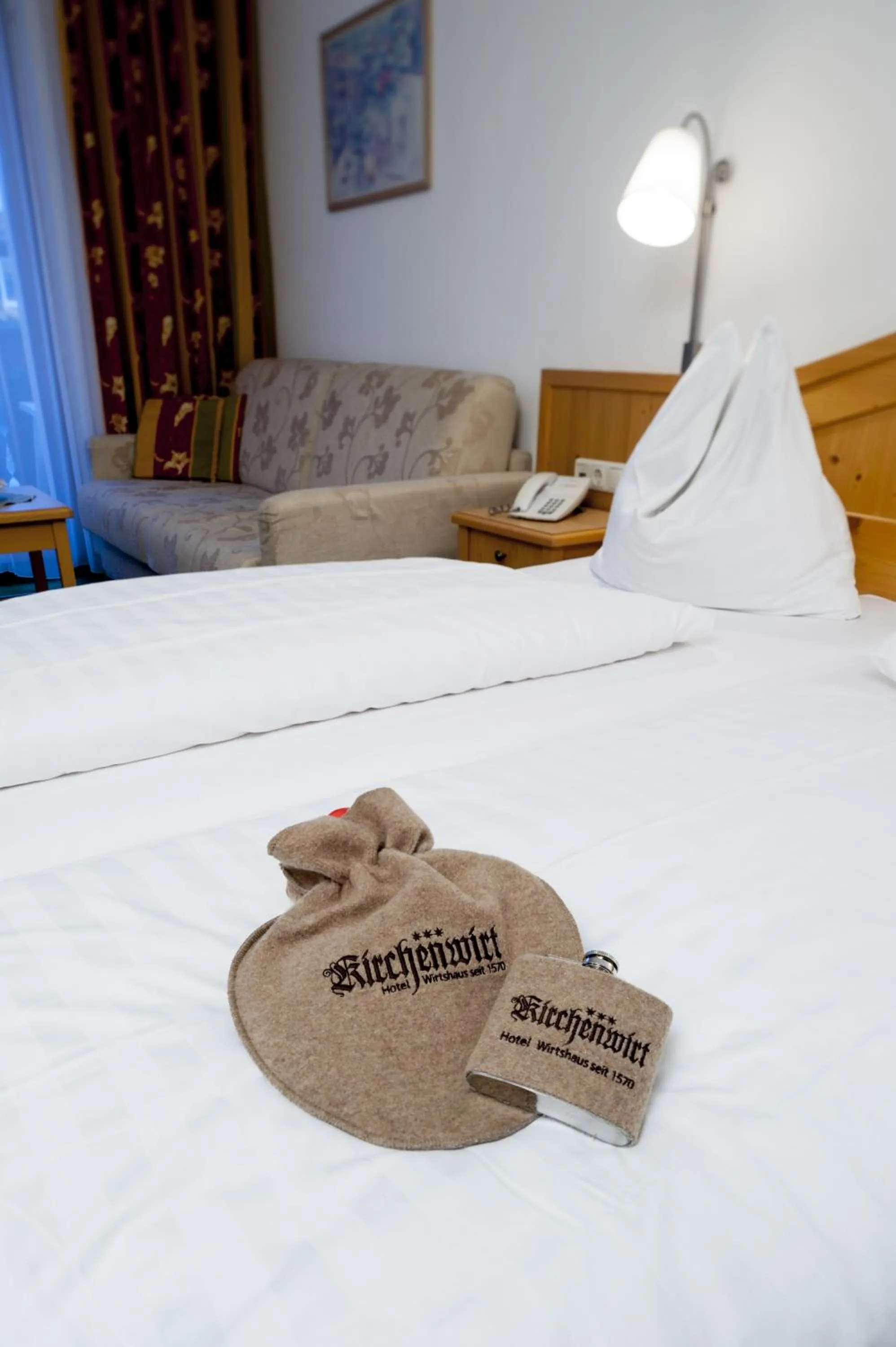 Photo of the whole room, Bed in Hotel Gasthof Zum Kirchenwirt