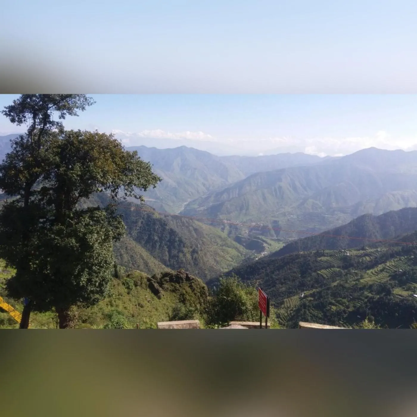 Mountain view in Silver Dew Resorts and Restaurant