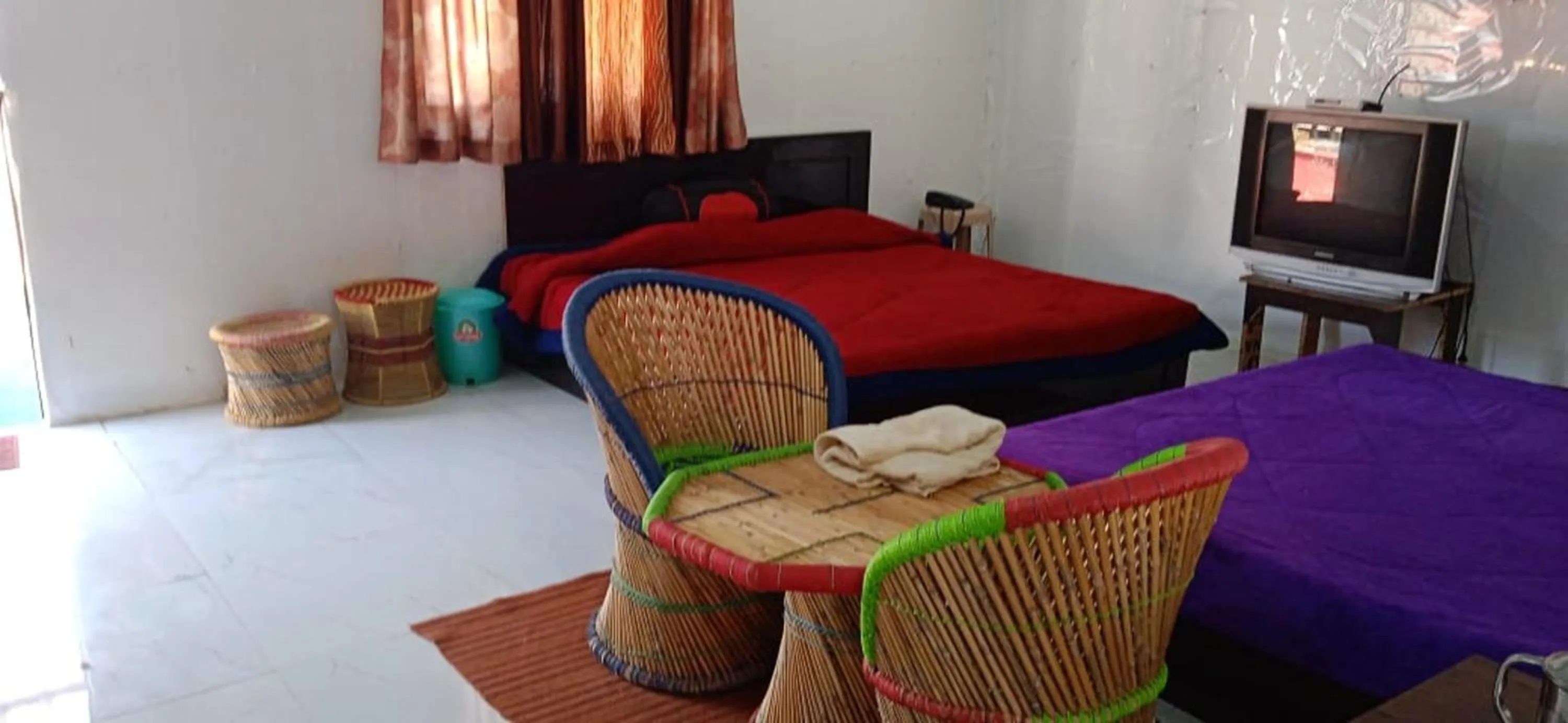 Bedroom in Silver Dew Resorts and Restaurant