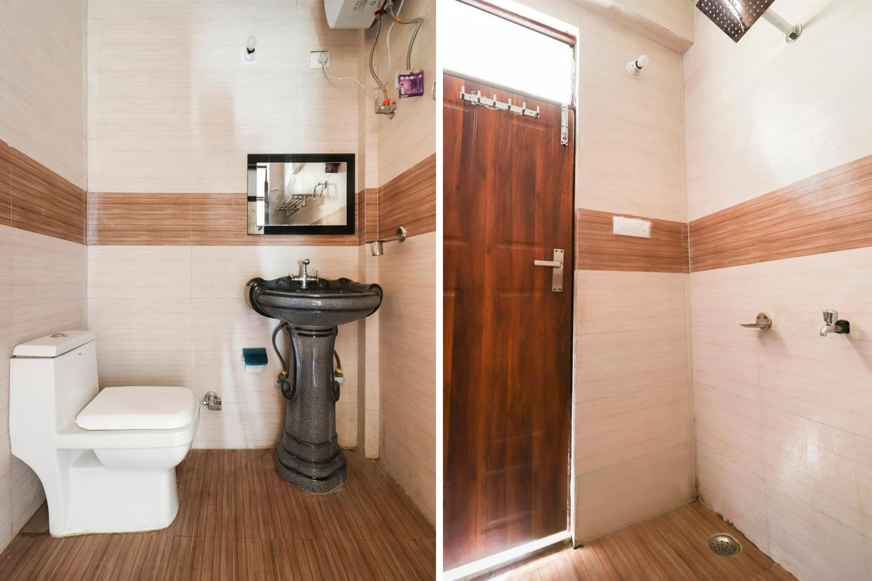 Bathroom in Silver Dew Resorts and Restaurant