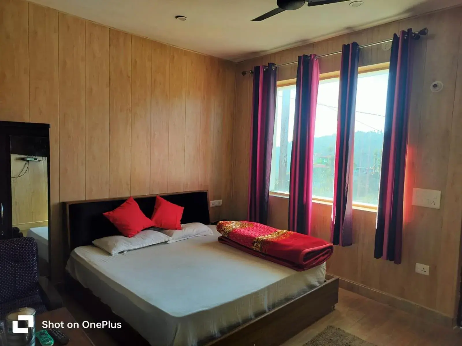 Deluxe Double Room with Balcony in Silver Dew Resorts and Restaurant Deluxe Double Room with Balcony in Silver Dew Resorts and Restaurant