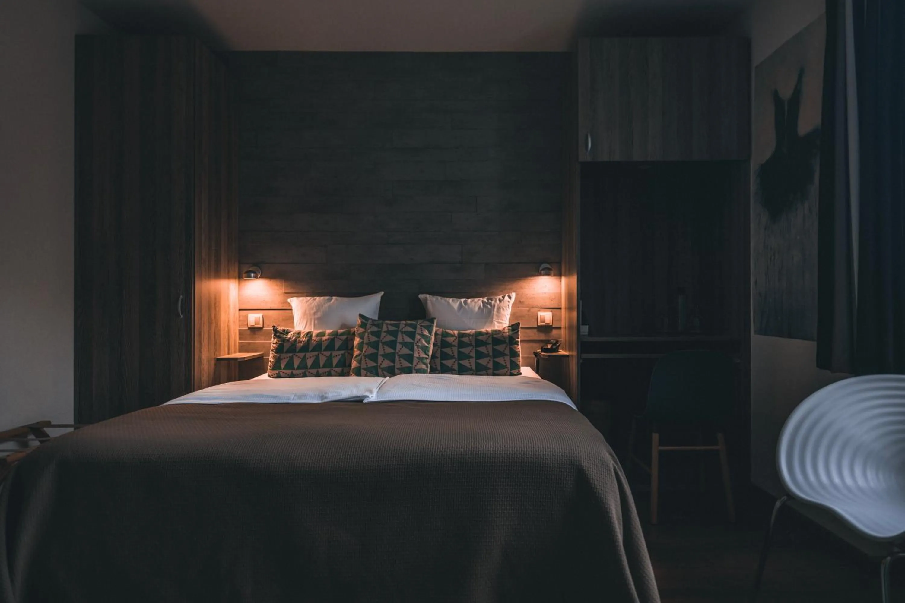 Bed in AUBERGE FRANKENBOURG