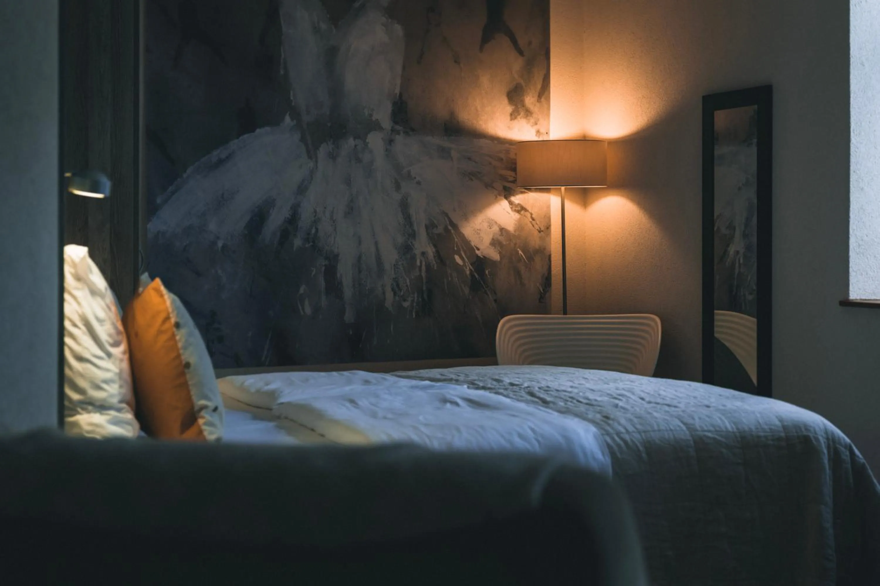 Bed in AUBERGE FRANKENBOURG