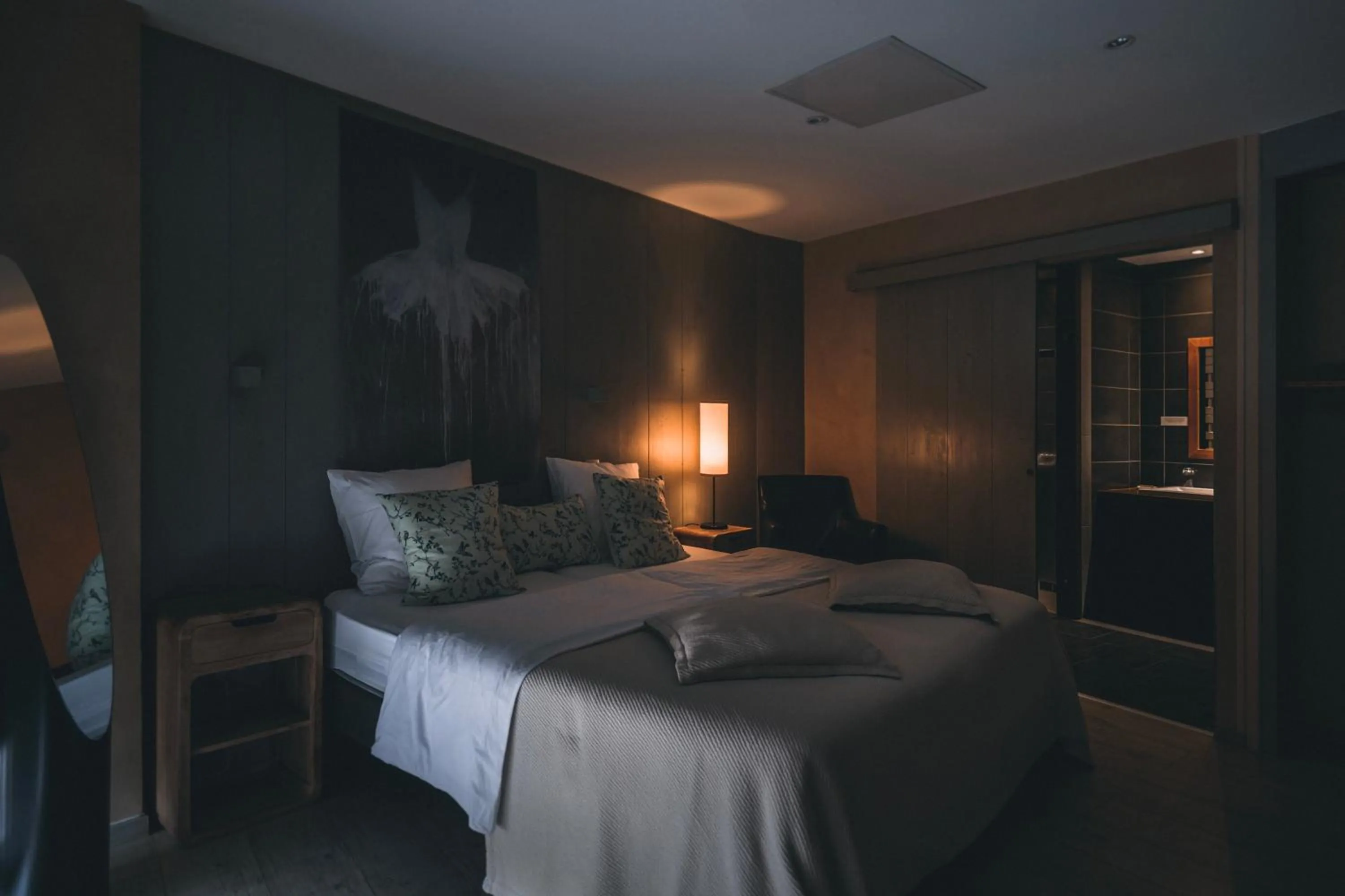 Bed in AUBERGE FRANKENBOURG