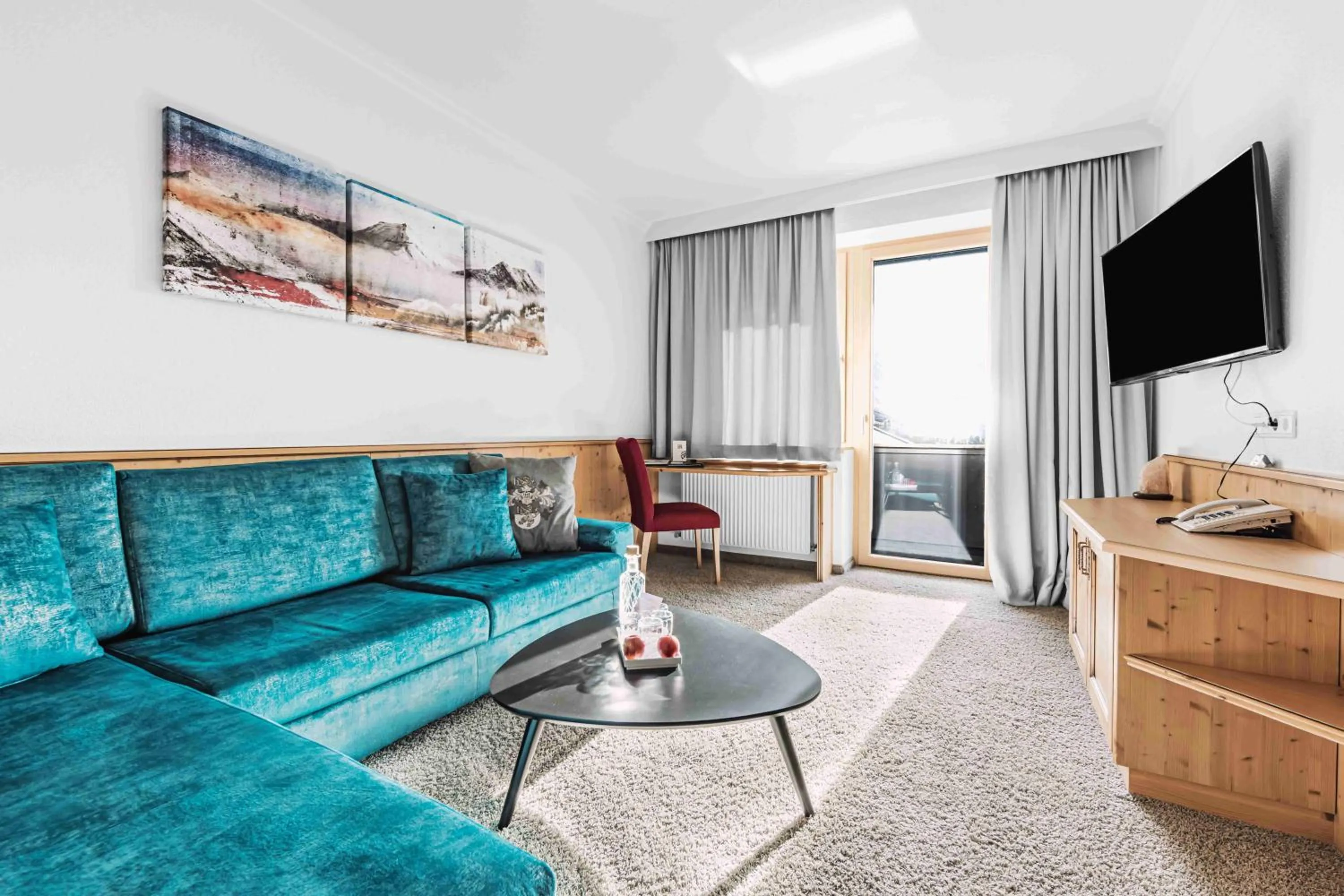 Living room in SKI - GOLF - WELLNESS Hotel Riml