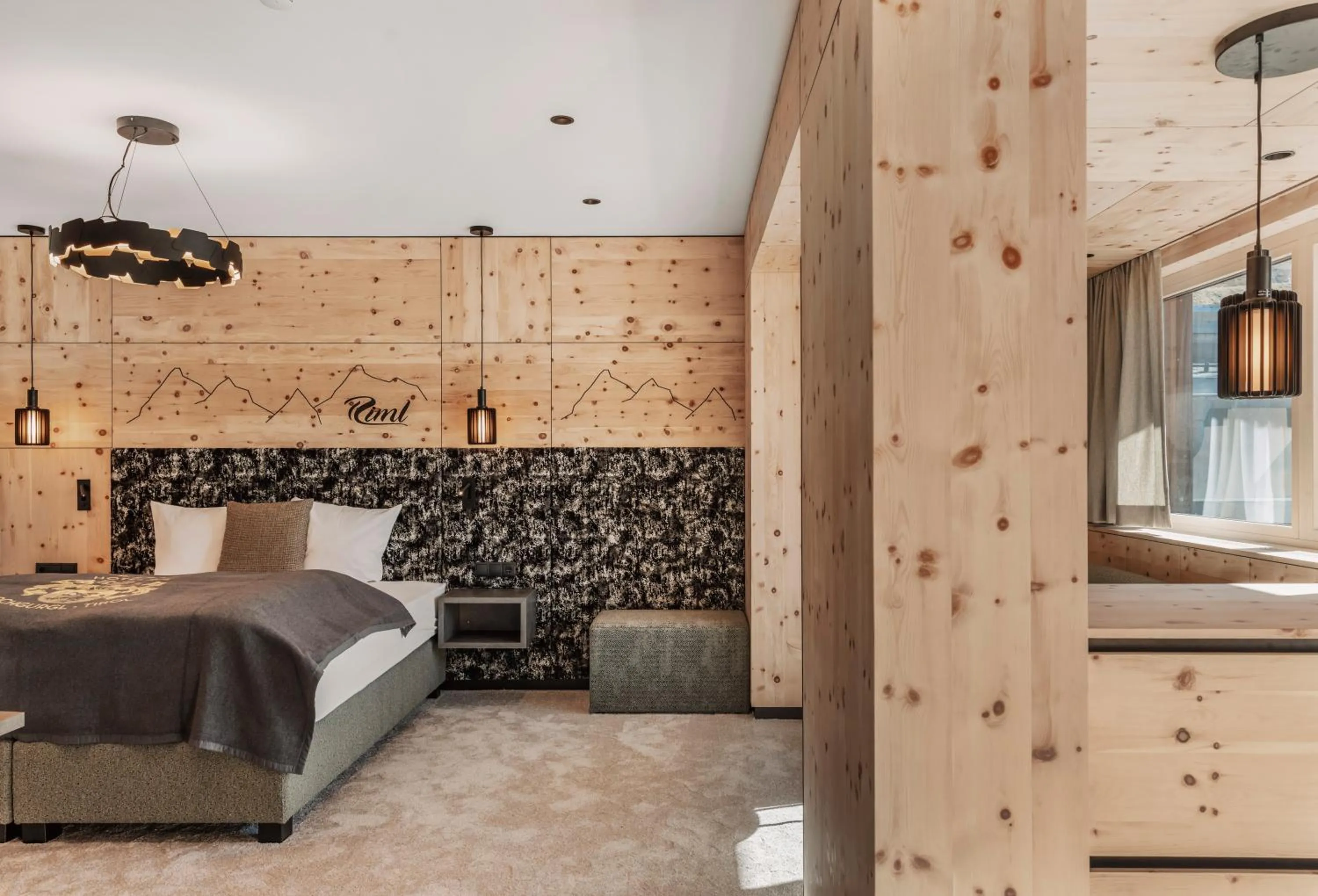 Photo of the whole room, Bed in SKI - GOLF - WELLNESS Hotel Riml