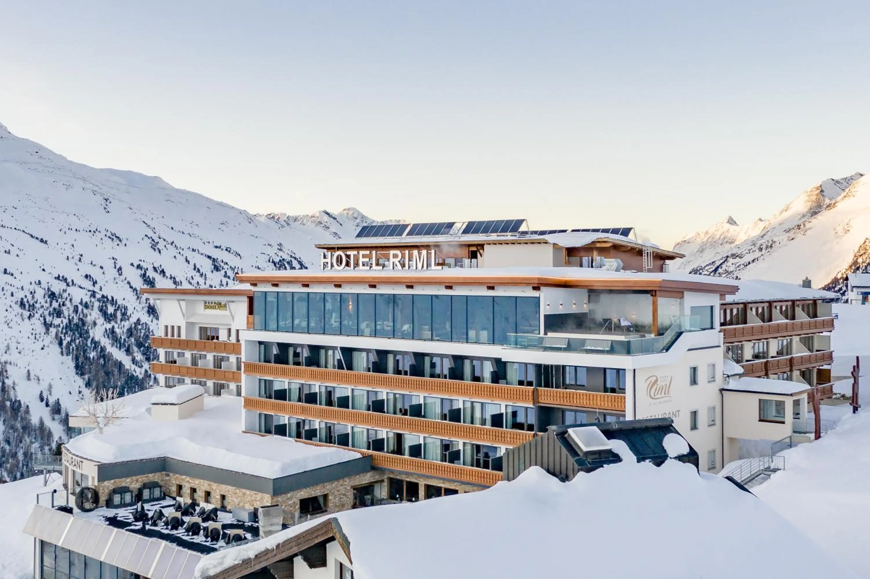 Property building in SKI - GOLF - WELLNESS Hotel Riml