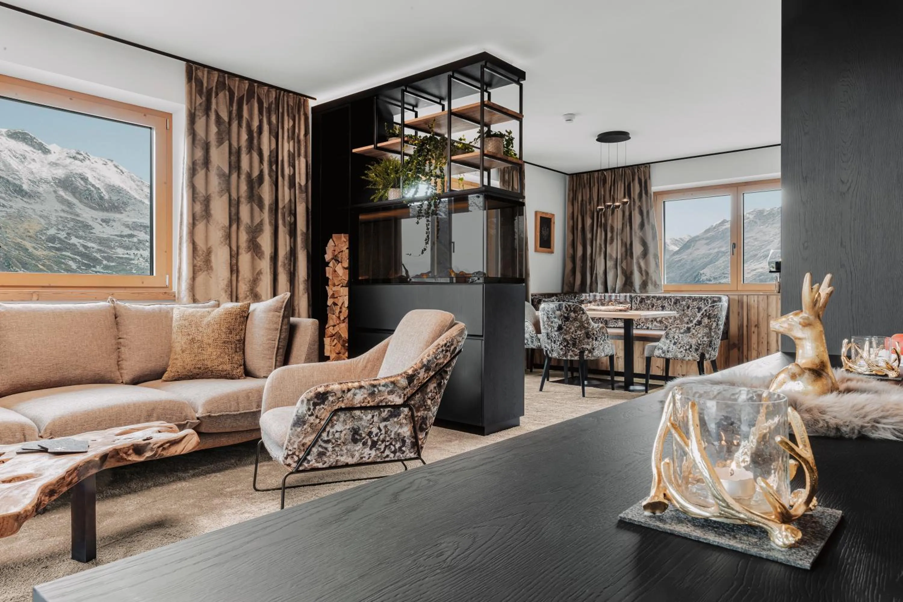 Living room in SKI - GOLF - WELLNESS Hotel Riml