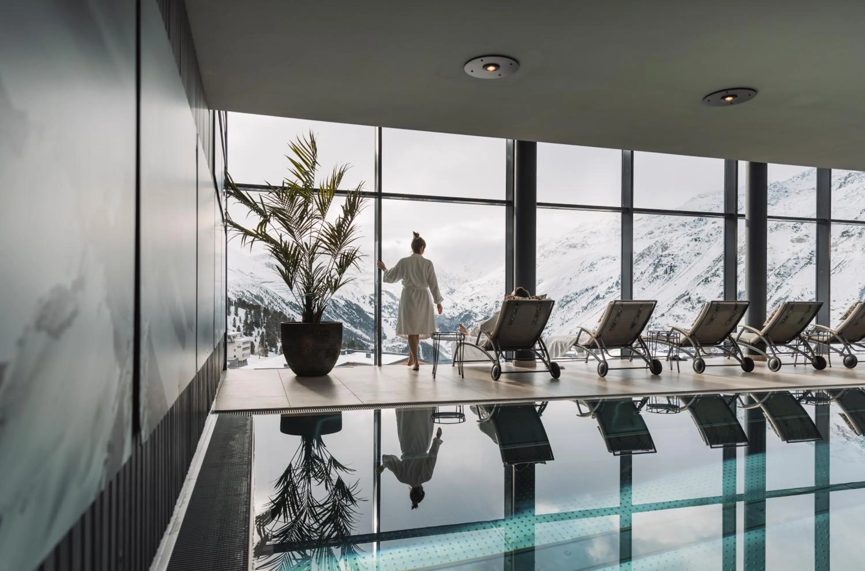 Swimming pool in SKI - GOLF - WELLNESS Hotel Riml