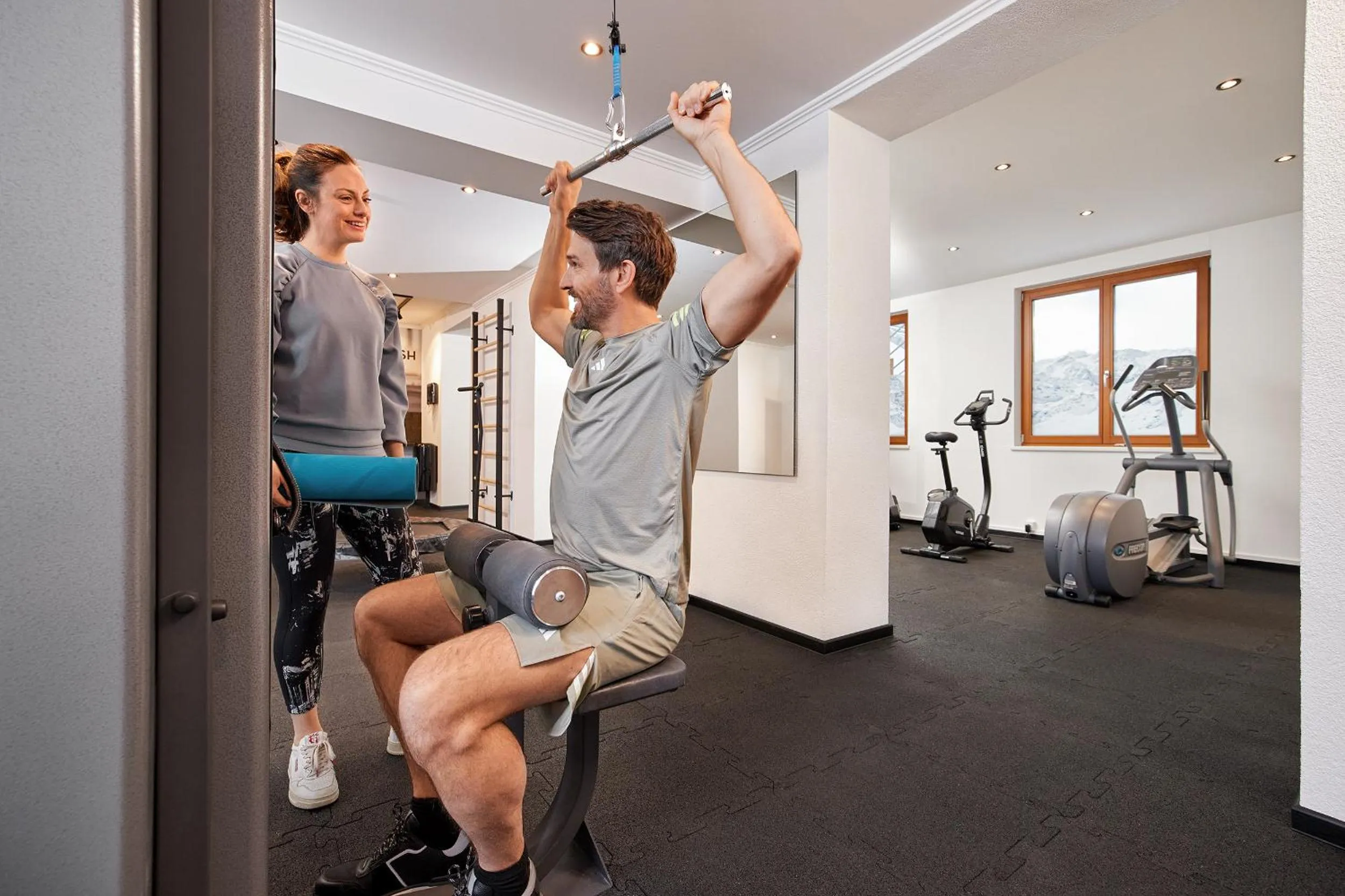 Fitness centre/facilities in SKI - GOLF - WELLNESS Hotel Riml