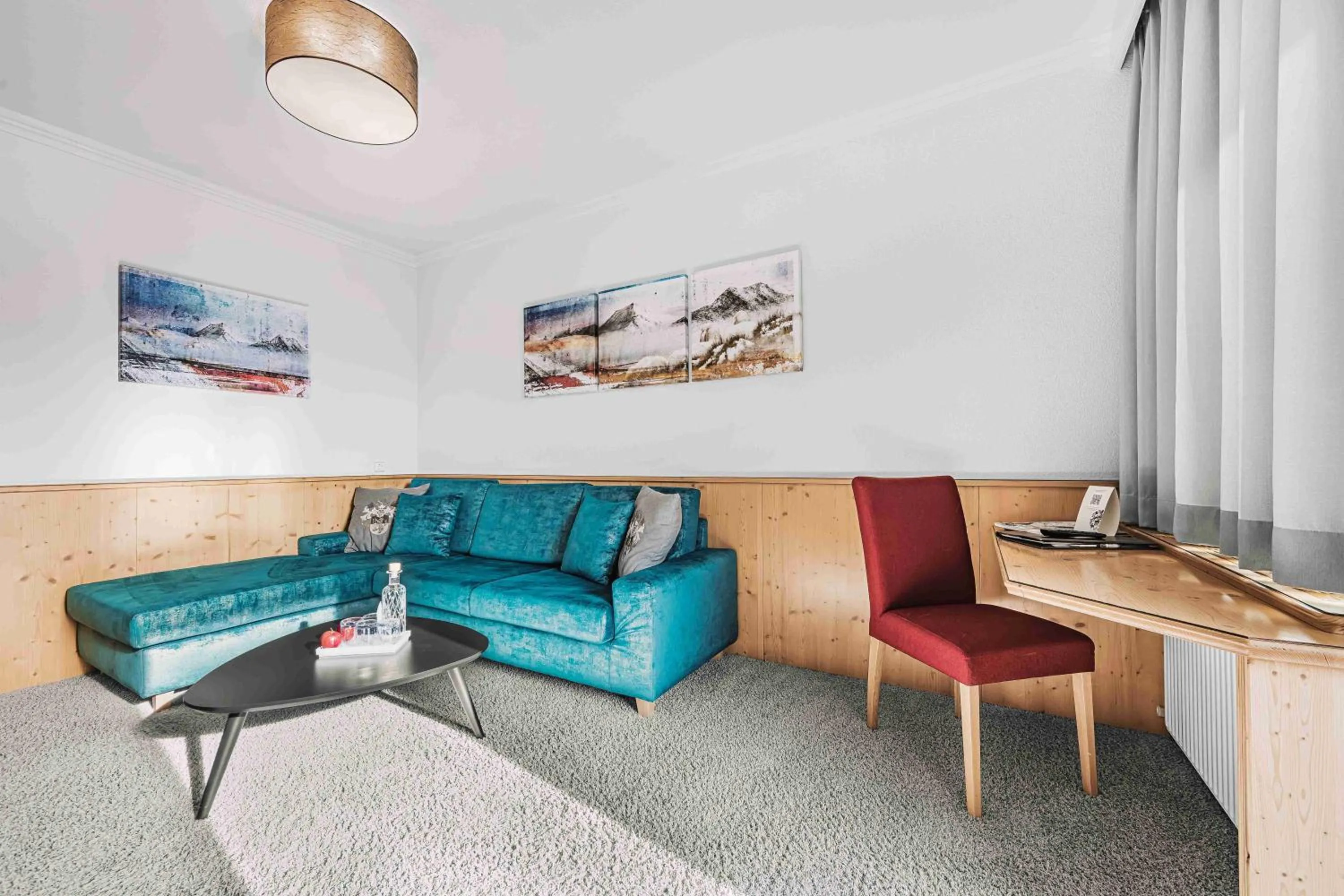 Living room in SKI - GOLF - WELLNESS Hotel Riml