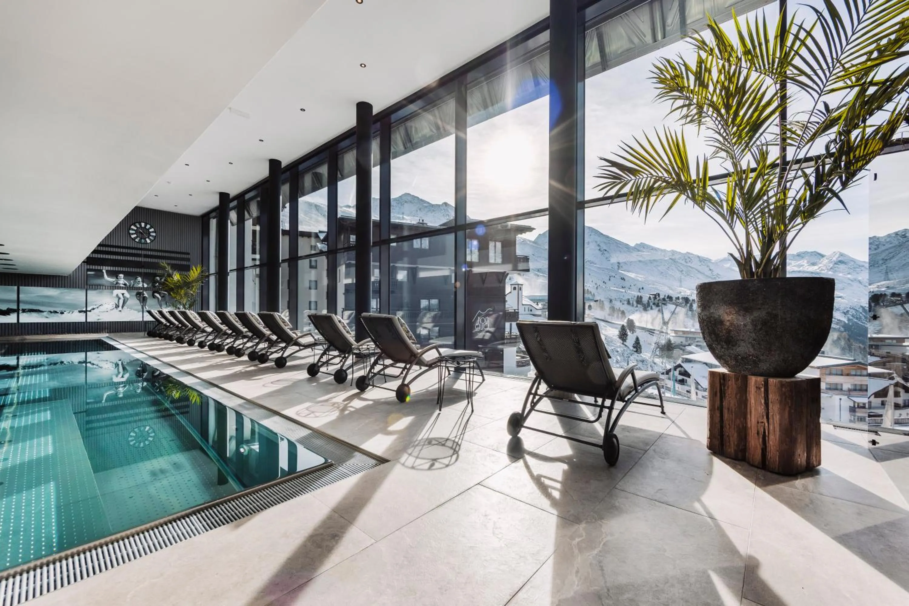 Swimming pool in SKI - GOLF - WELLNESS Hotel Riml