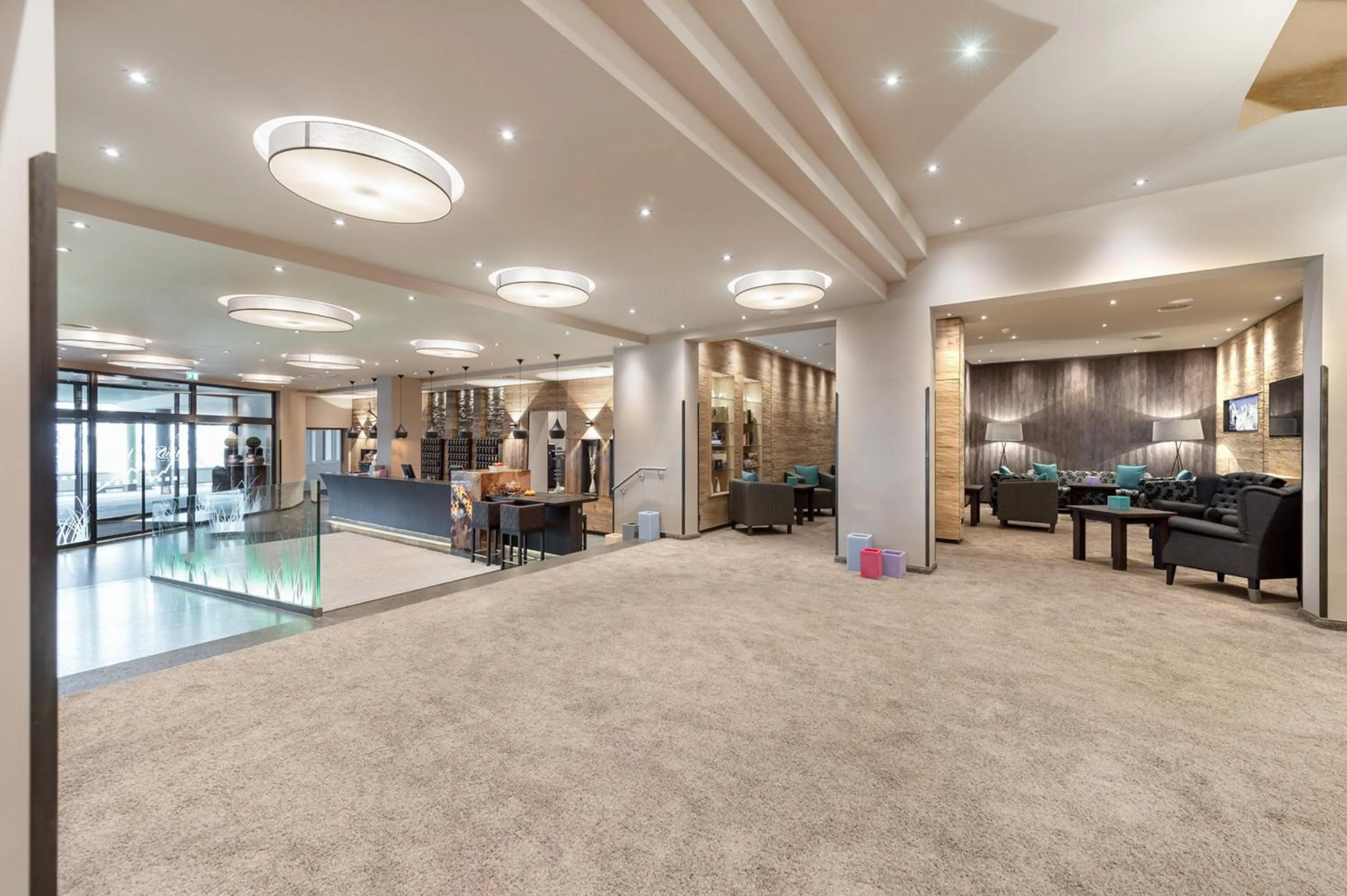 Lobby or reception in SKI - GOLF - WELLNESS Hotel Riml