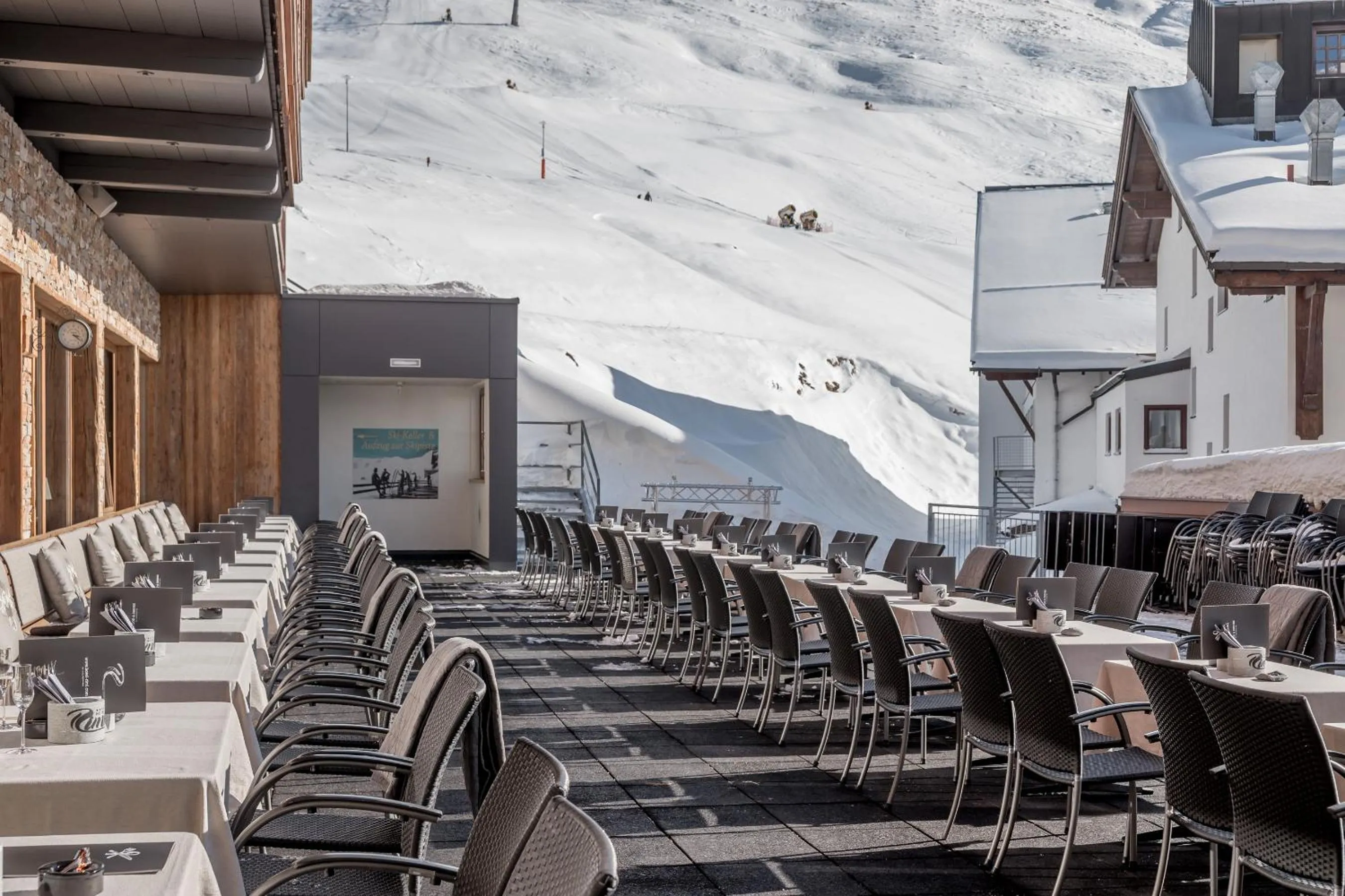 Balcony/Terrace in SKI - GOLF - WELLNESS Hotel Riml