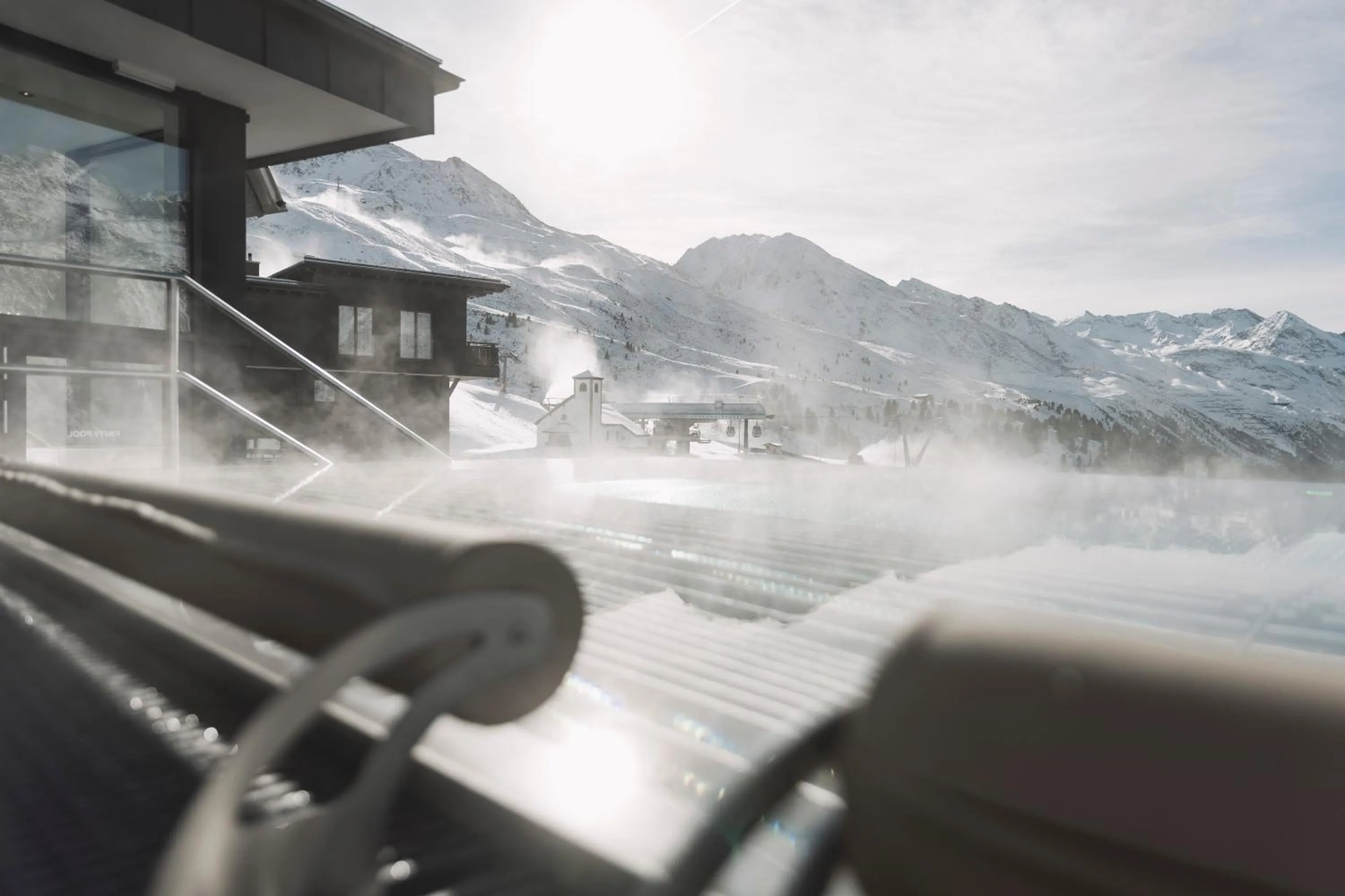 View (from property/room) in SKI - GOLF - WELLNESS Hotel Riml