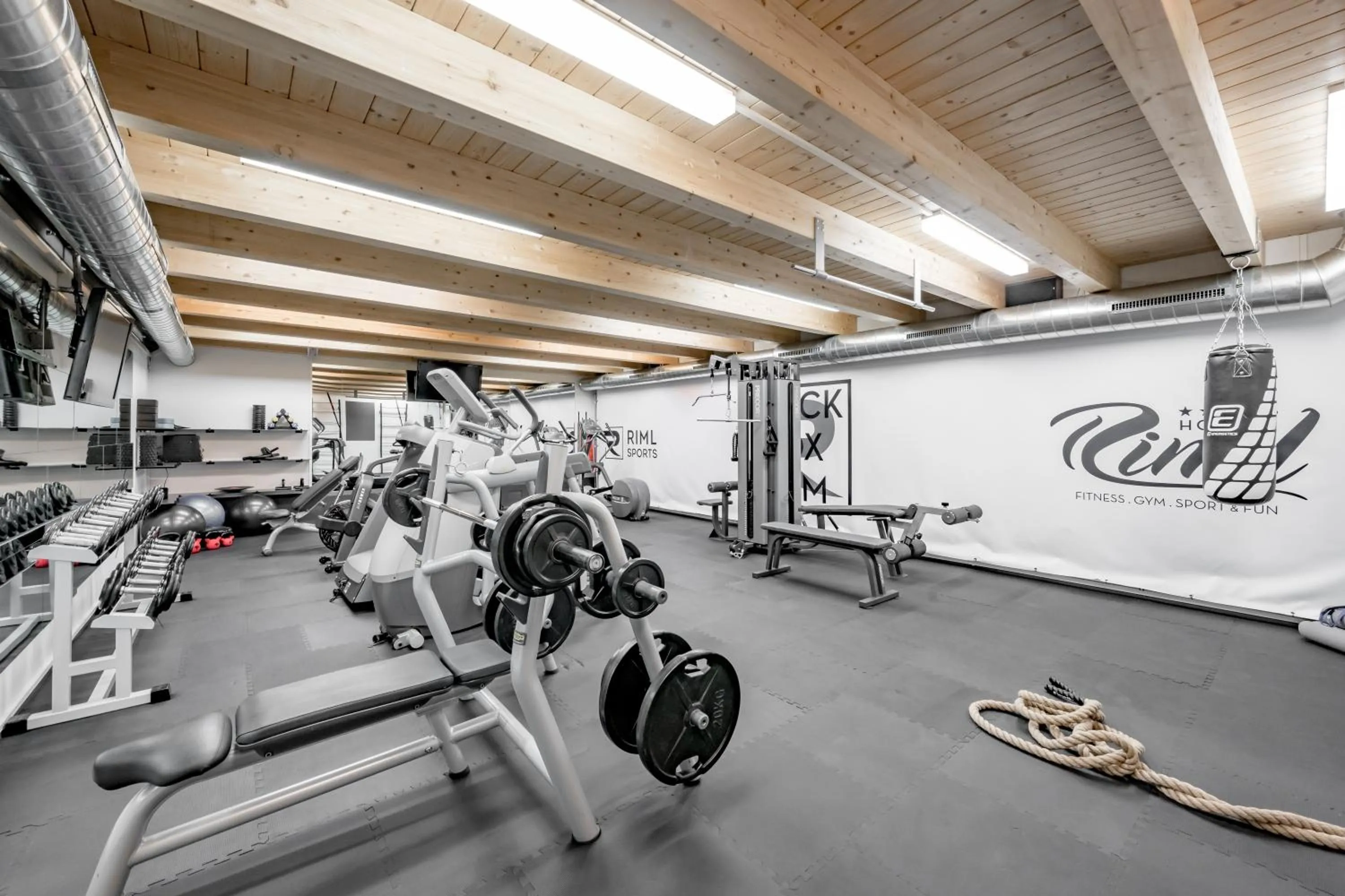 Fitness centre/facilities in SKI - GOLF - WELLNESS Hotel Riml