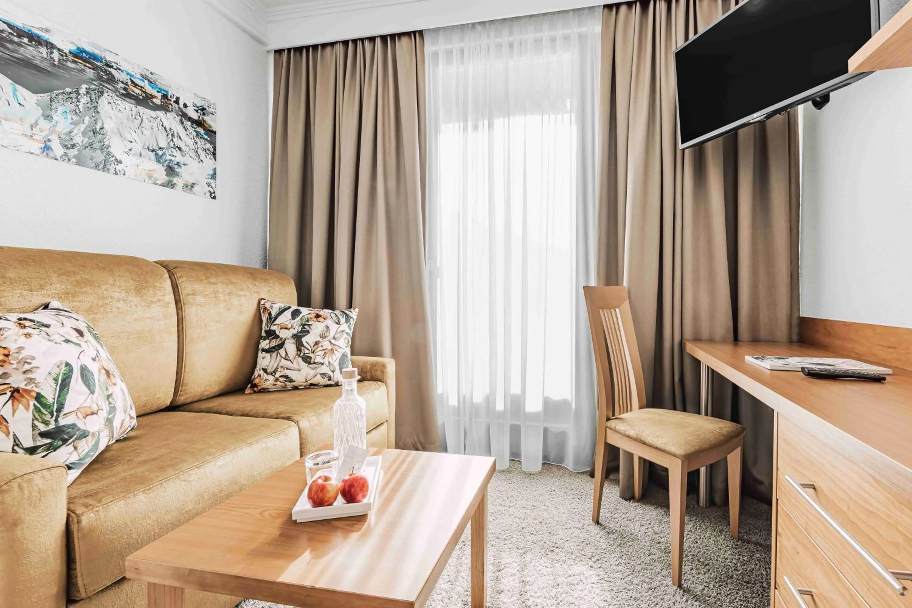 Living room in SKI - GOLF - WELLNESS Hotel Riml