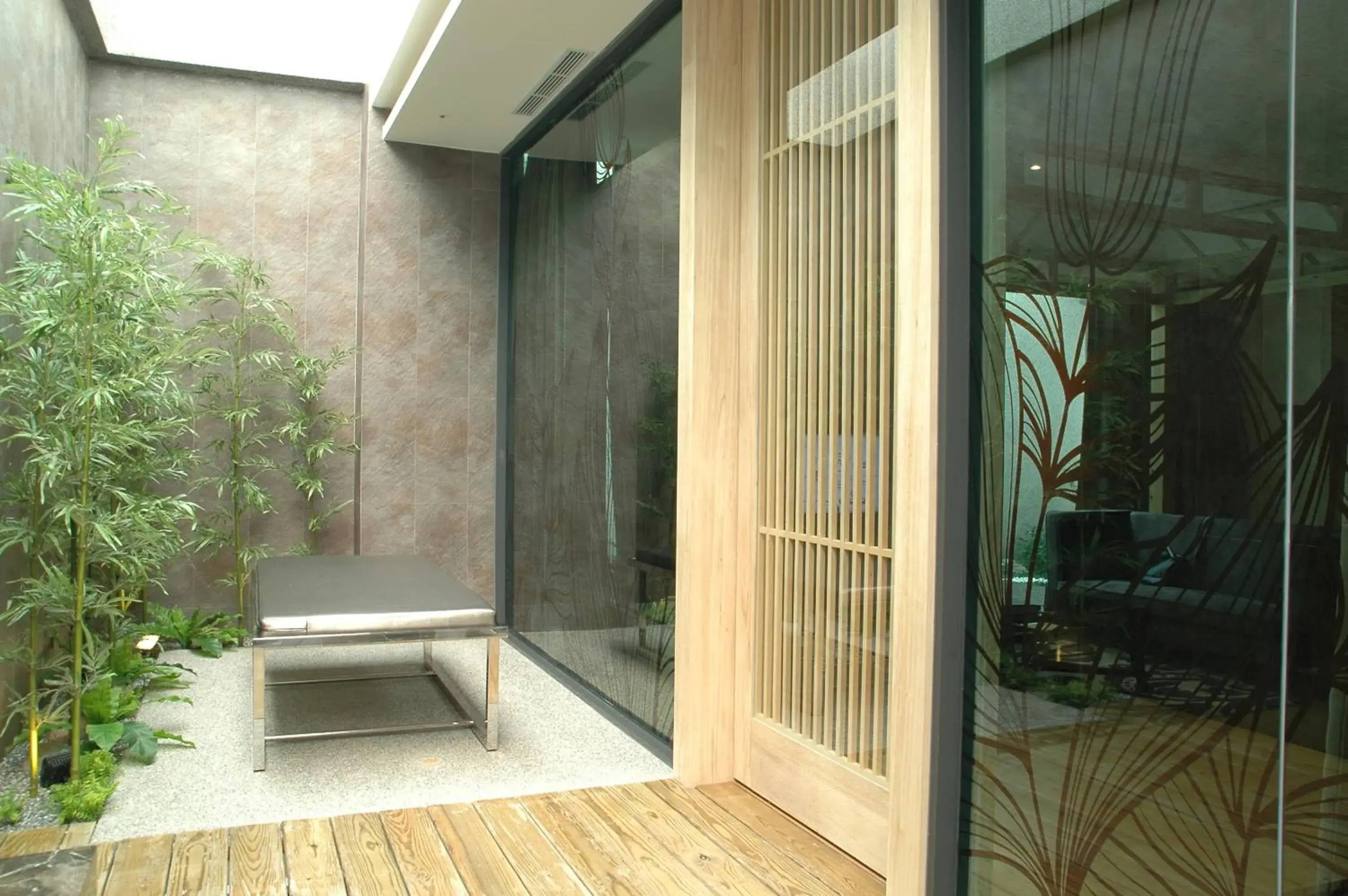 Balcony/Terrace, Patio/Outdoor Area in All-Ur Boutique Motel - ChungLi Branch