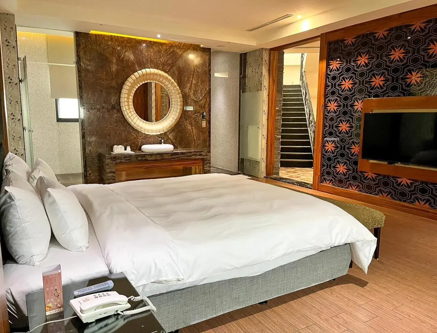 Bed in All-Ur Boutique Motel - ChungLi Branch