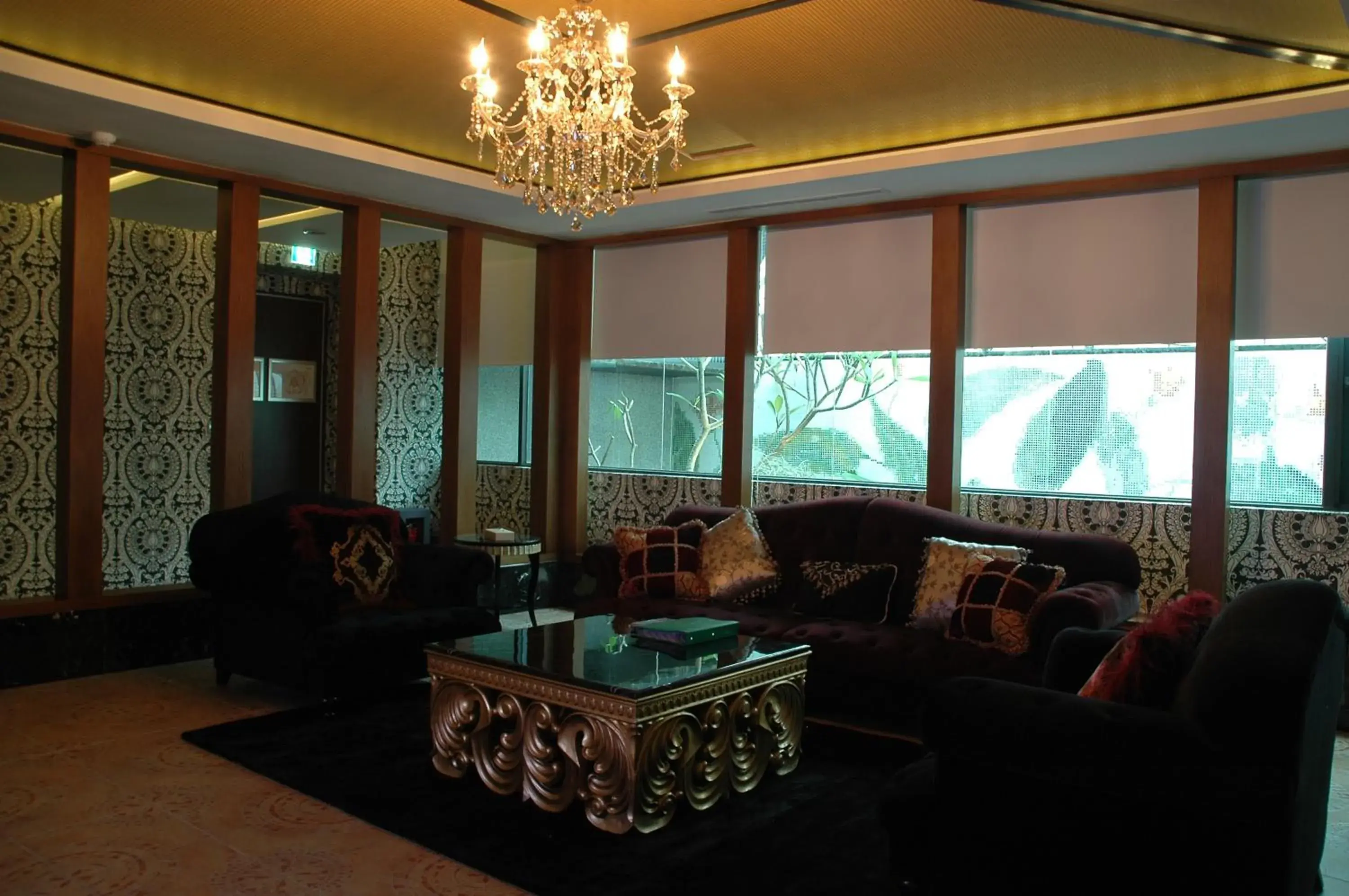 Living room, Lounge/Bar in All-Ur Boutique Motel - ChungLi Branch